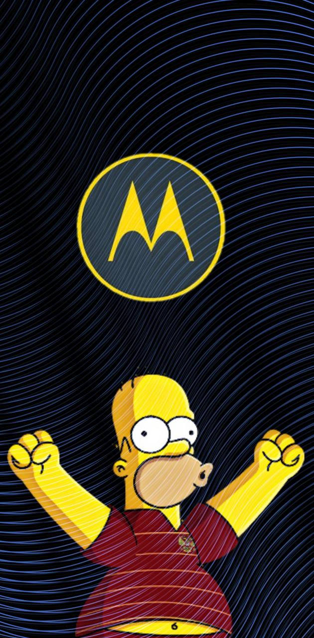 Motorola και Simpson Ταπετσαρία
