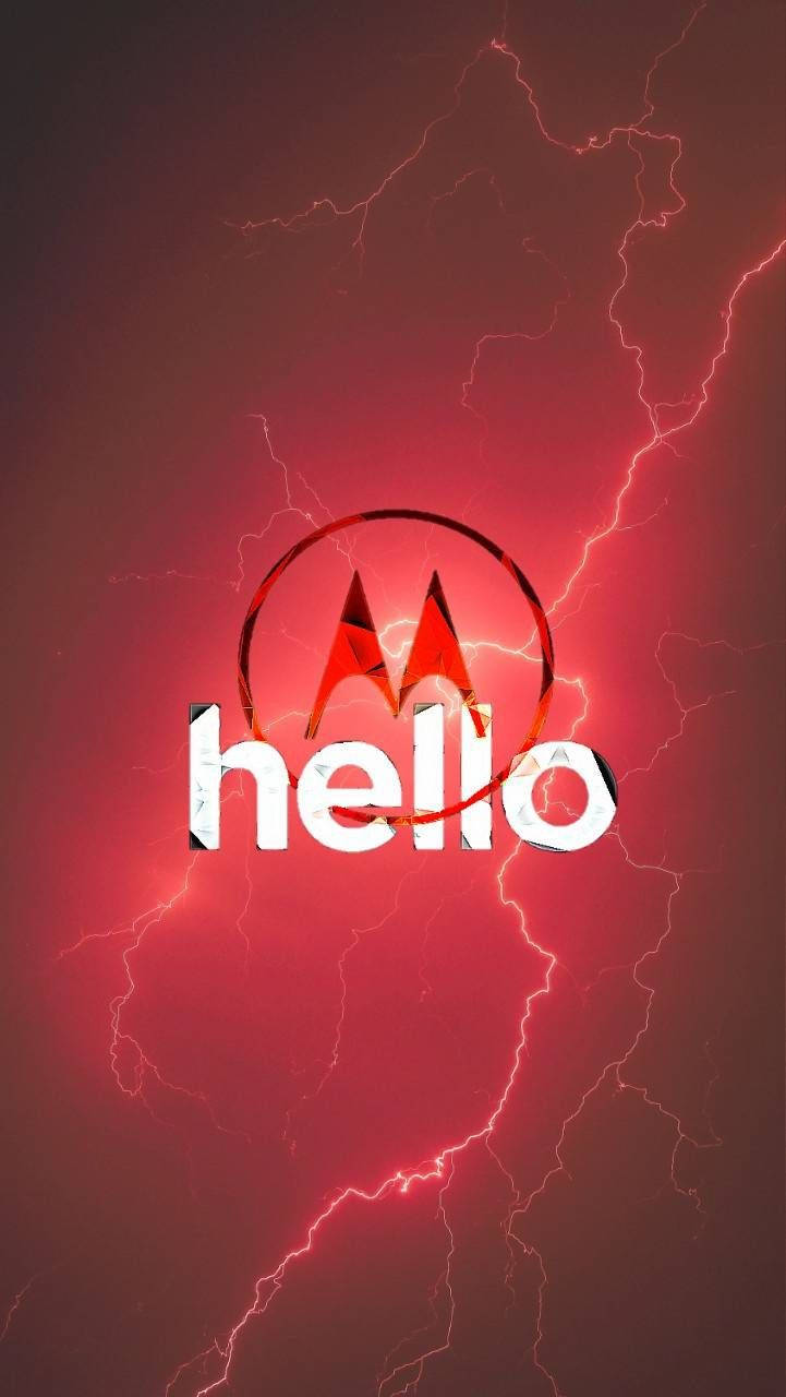 Τελευταίο Motorola Smartphone στο Χέρι Ταπετσαρία