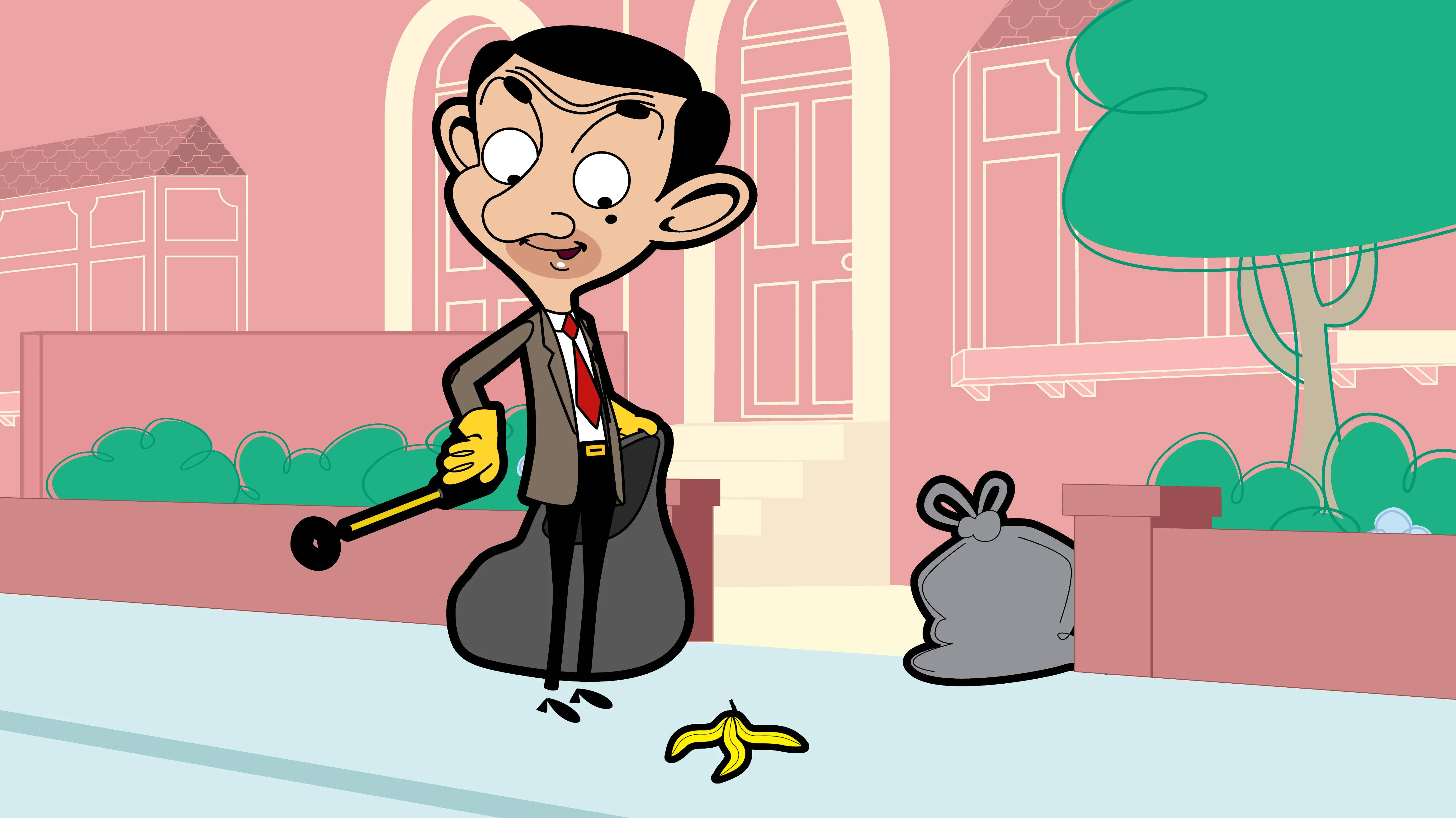 Mr Bean 4K Φλούδα Μπανάνας Ταπετσαρία
