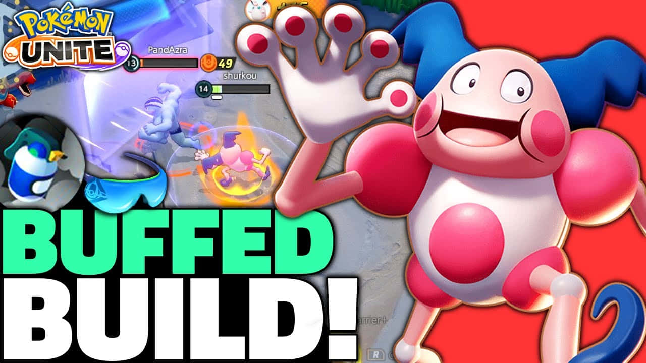 Εκπαιδευτείτε με τον Mr. Mime στο νέο παιχνίδι Pokemon Unite! Ταπετσαρία