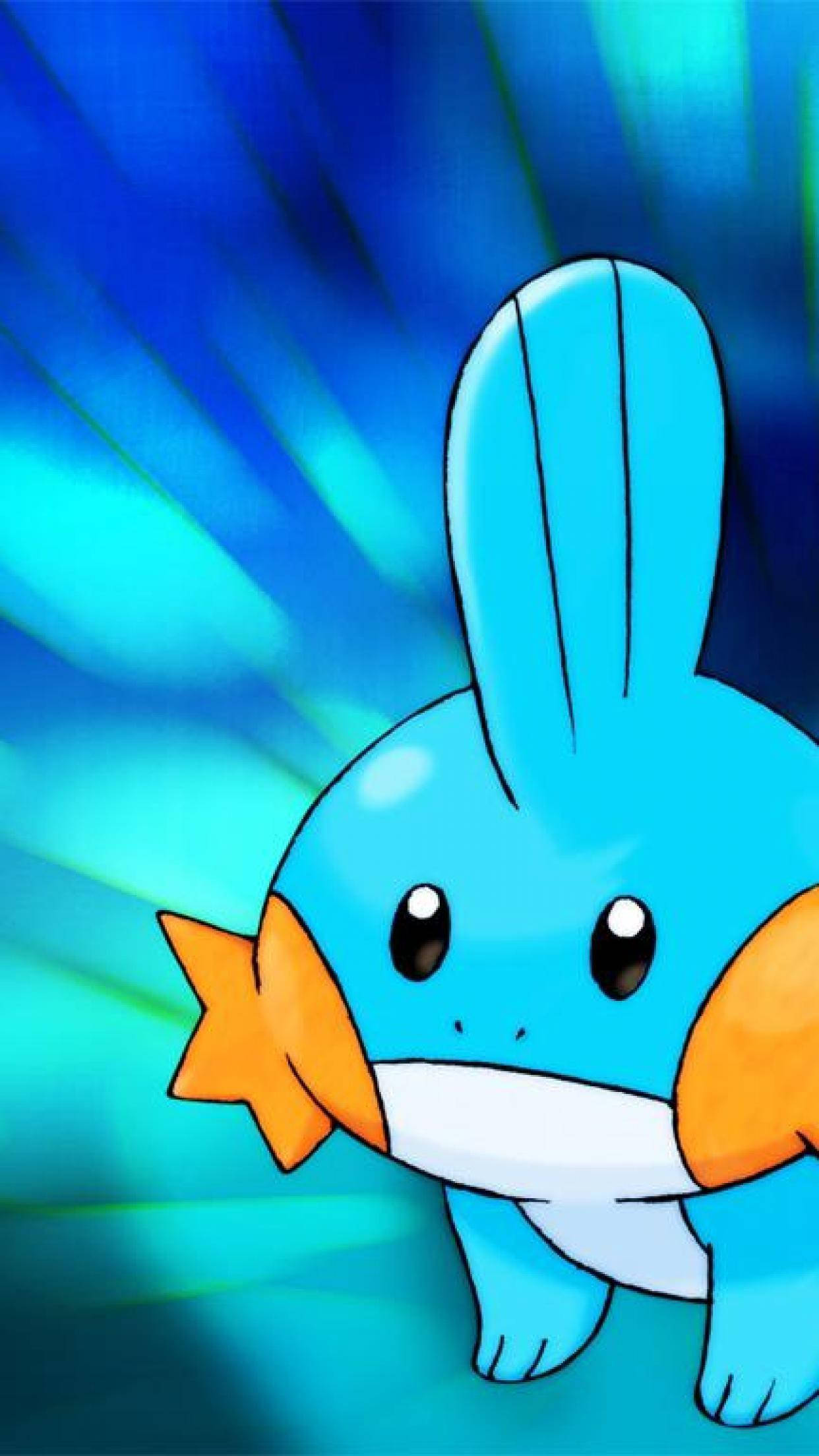 Εντυπωσιακό Πορτρέτο Mudkip Ταπετσαρία