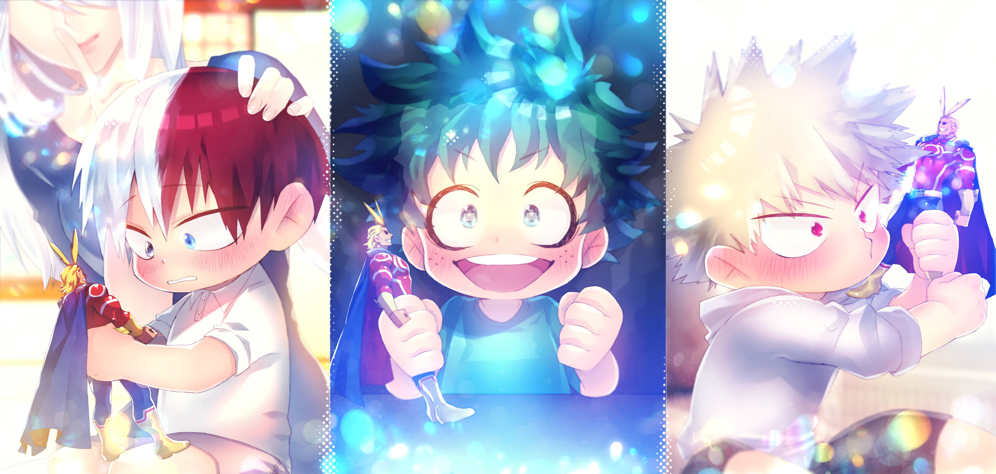 My Hero Academia Χαριτωμένος Todoroki Ταπετσαρία