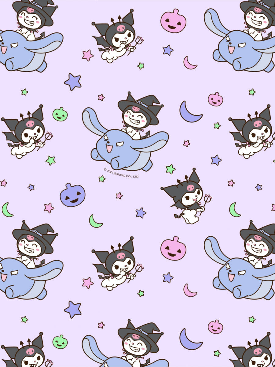 Αντίπαλος της My Melody, Kuromi με τον Baku Ταπετσαρία