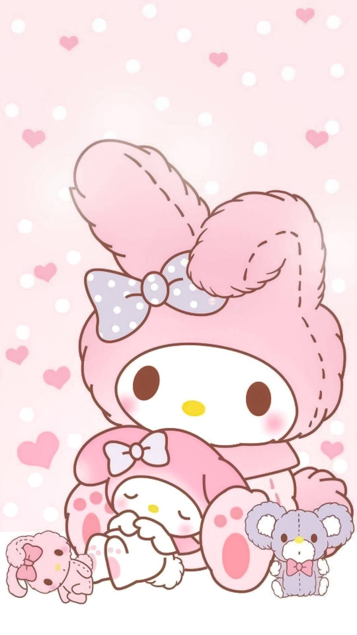 My Melody με Παιχνίδια PFP Ταπετσαρία