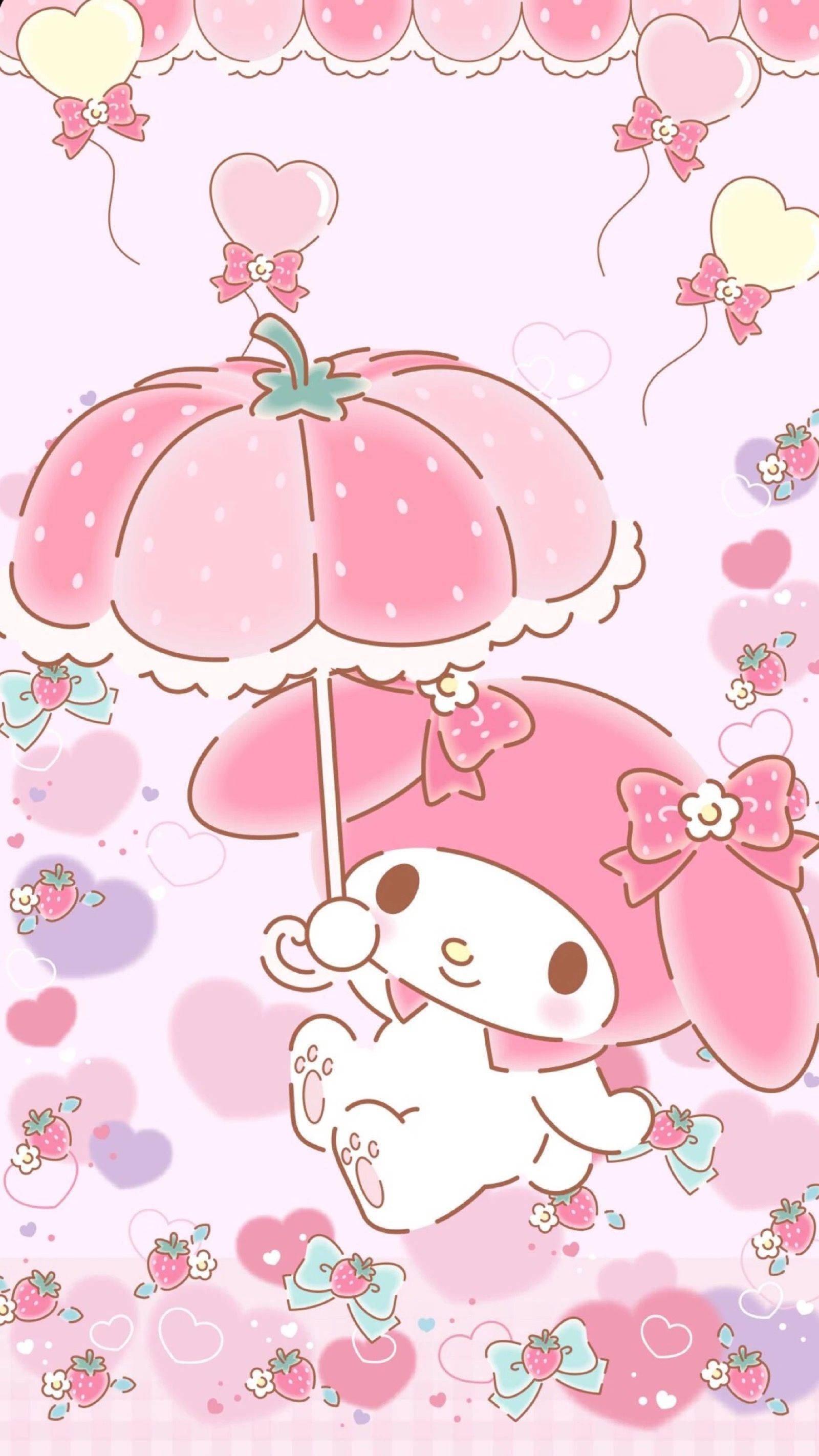 My Melody Χαριτωμένο iPhone Ταπετσαρία