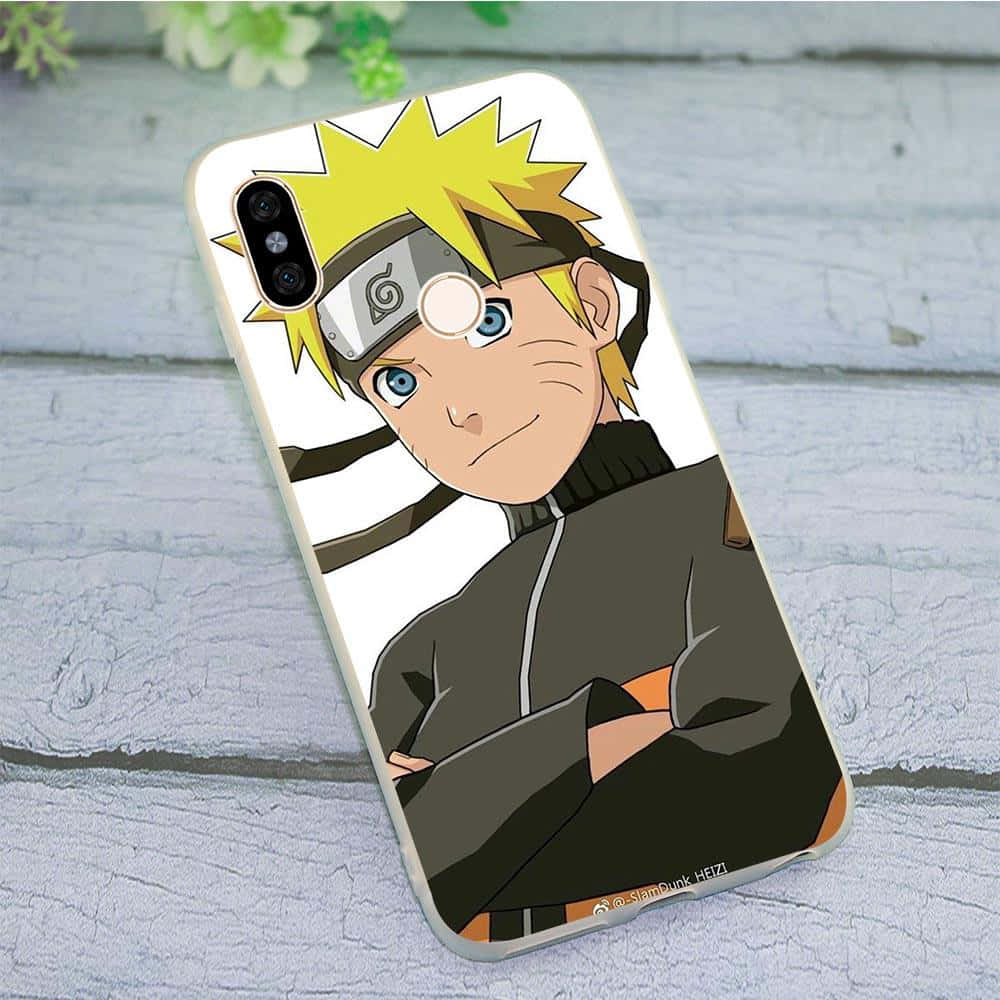 Θήκη τηλεφώνου με τον Naruto να χαμογελά Ταπετσαρία