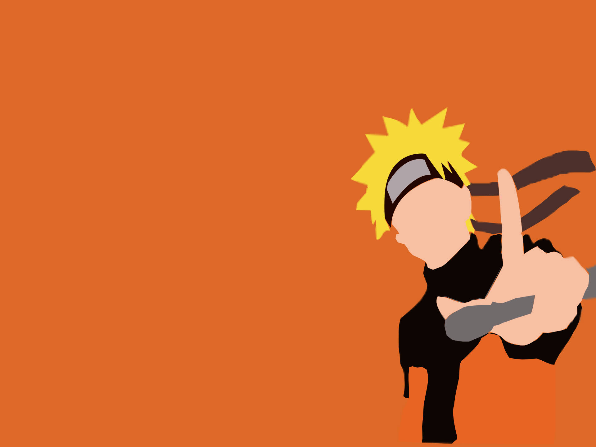 Ψηφιακή Αφίσα Τέχνης Naruto Ταπετσαρία