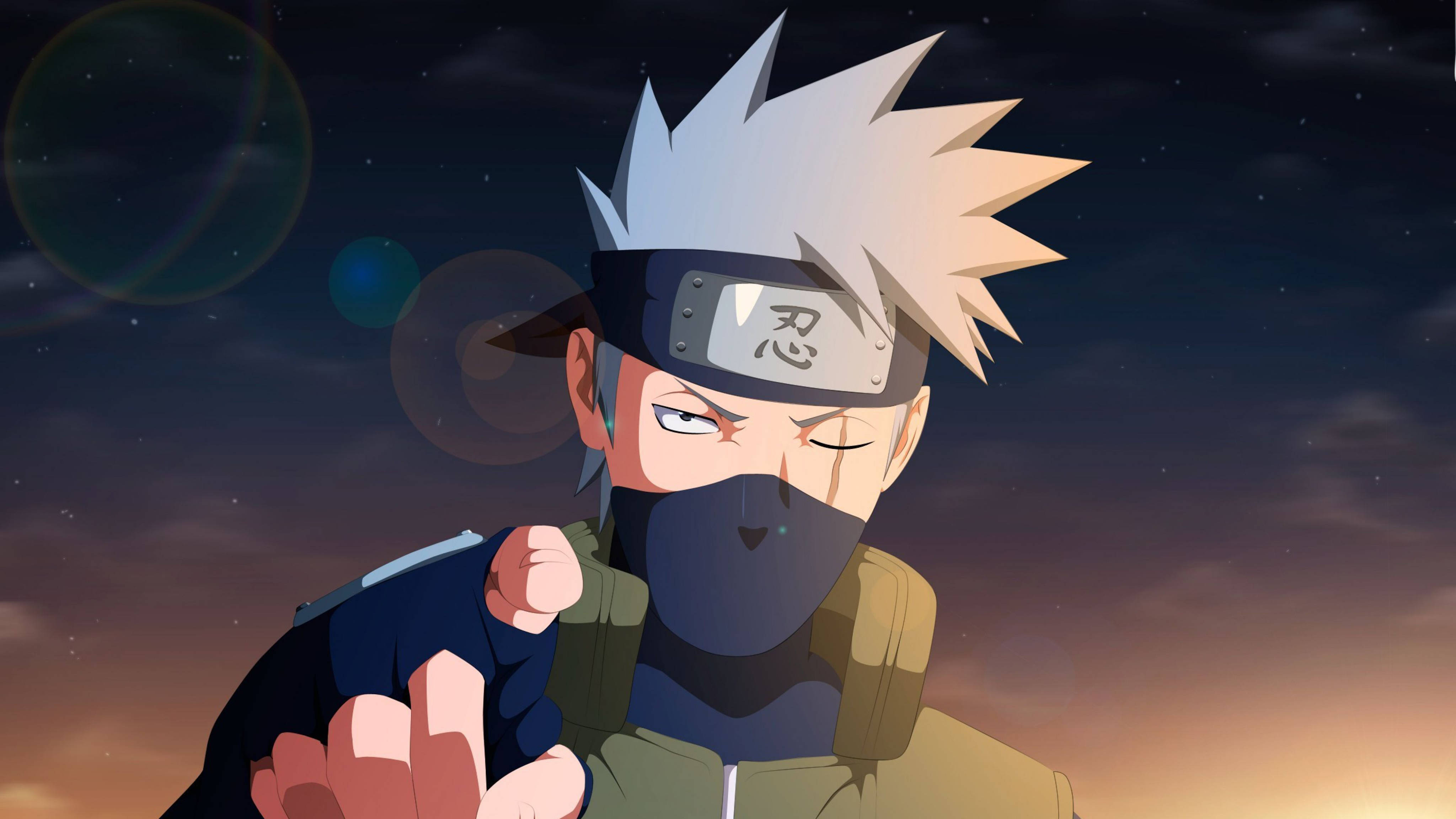 Naruto 4K Σοβαρός Kakashi Ταπετσαρία