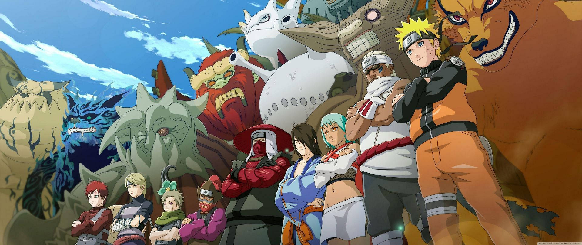 Χαρακτήρες Naruto και η Τελική τους Μορφή Ταπετσαρία