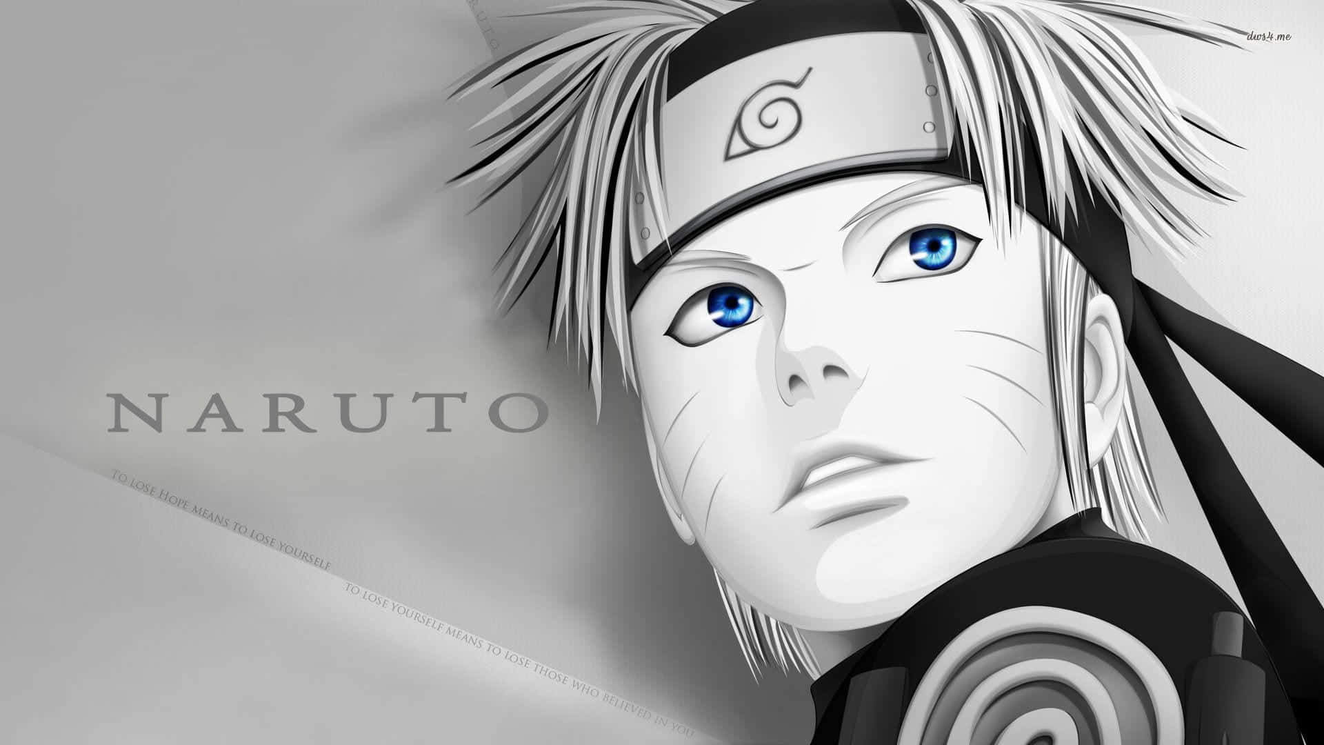 Naruto Λευκά Μπλε Μάτια Ταπετσαρία