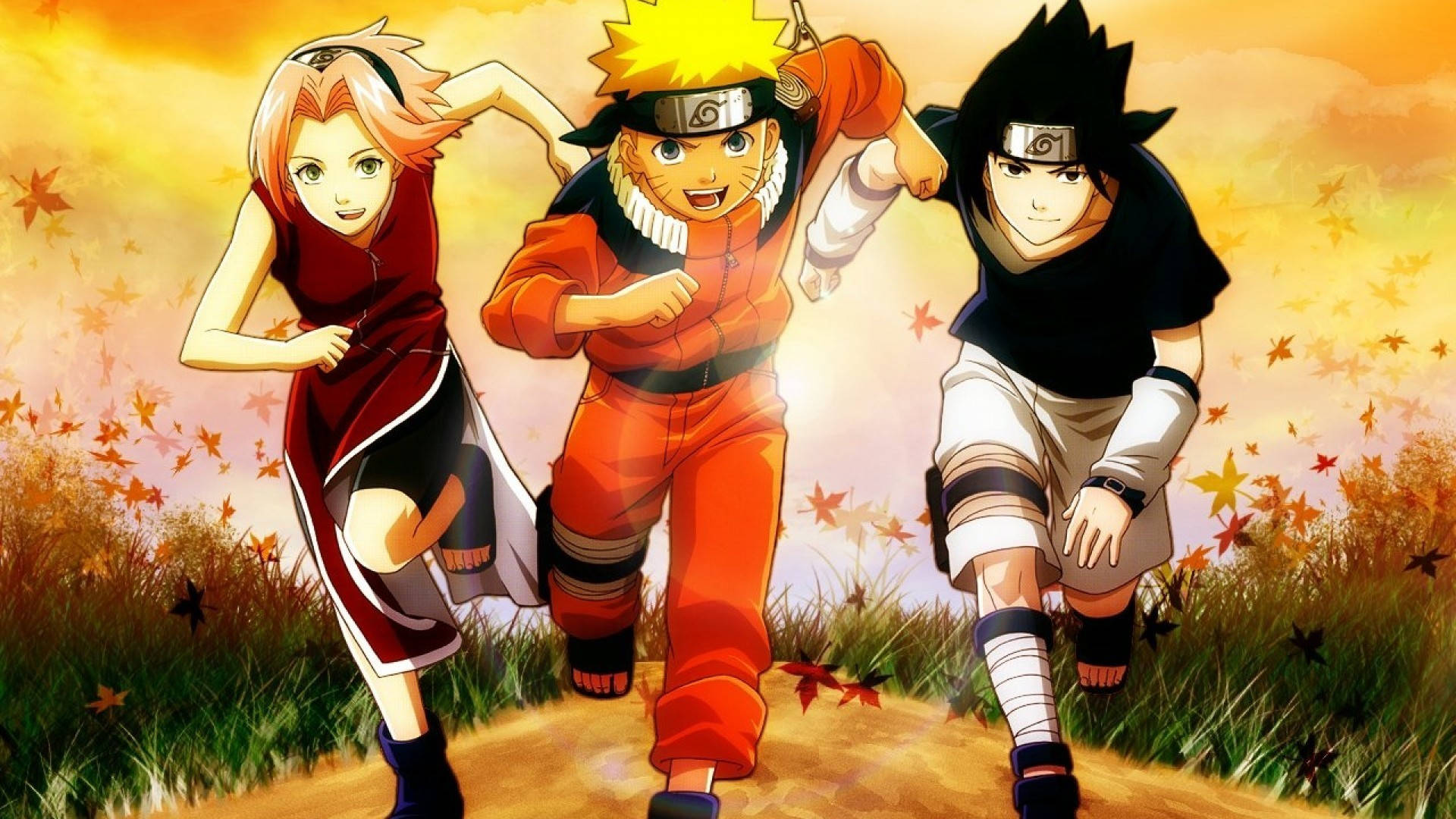 Εμβληματική Αφίσα των Naruto και Ομάδας 7 Ταπετσαρία