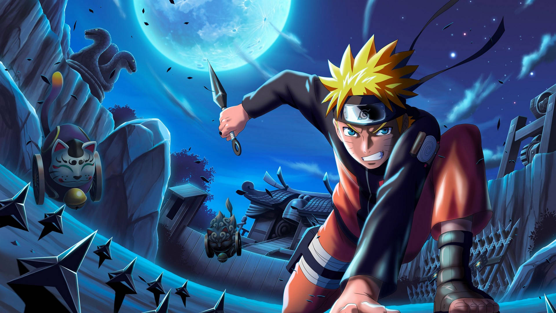 Αφίσα Naruto με Σούρικεν Ταπετσαρία