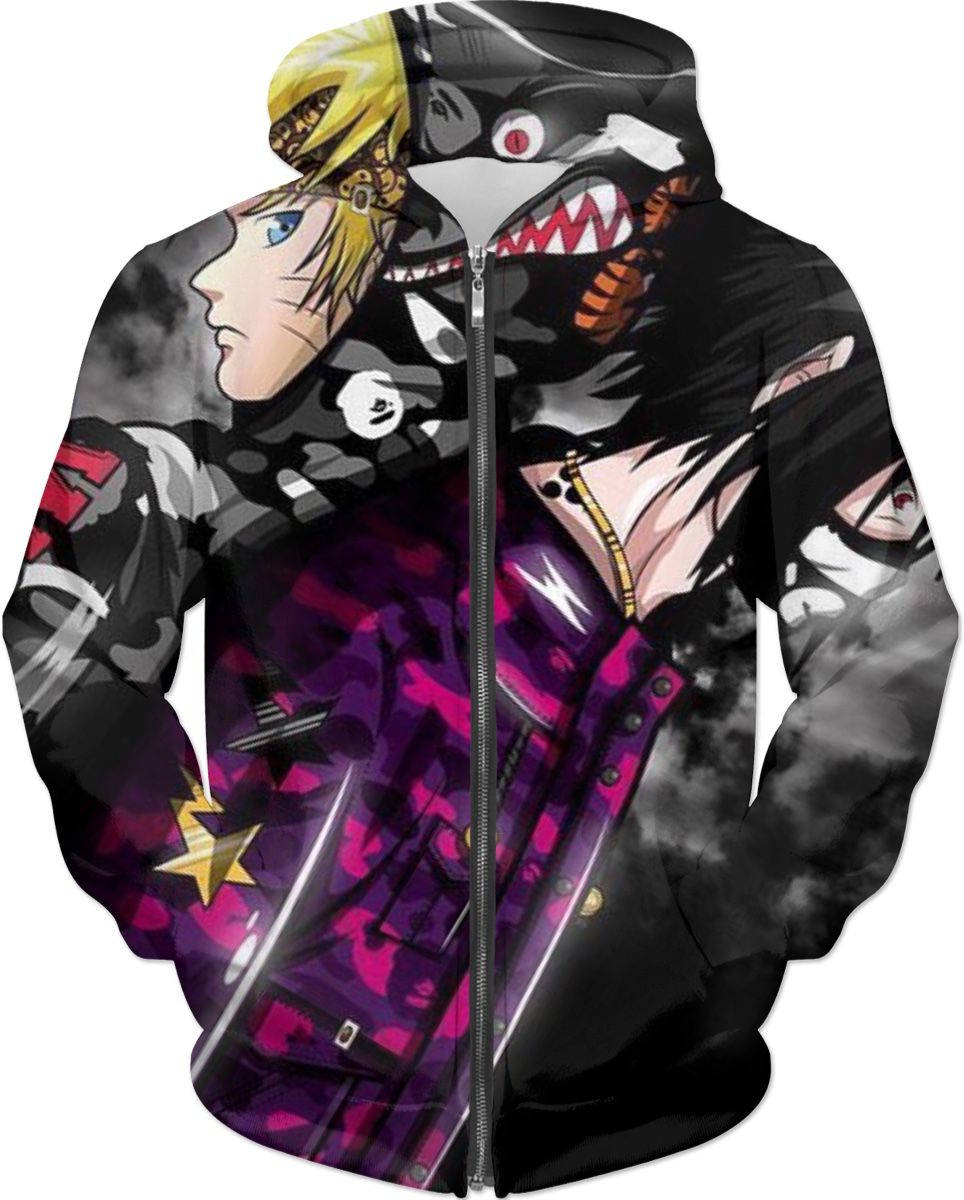 Με σχέδιο Naruto Drip Ταπετσαρία