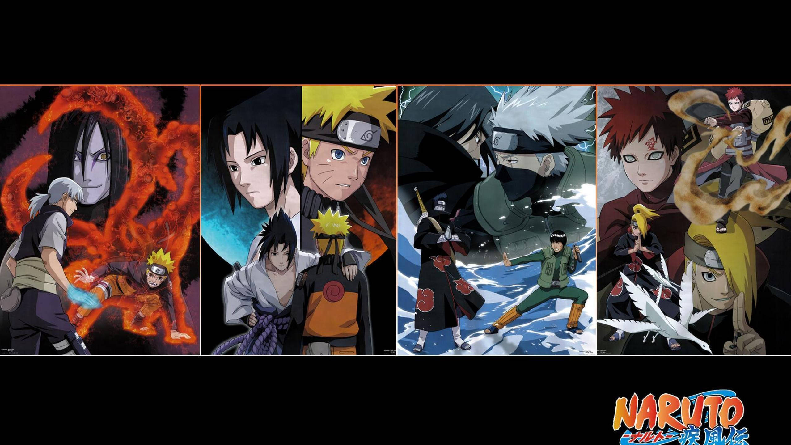 Αφίσες Naruto σε Διαφορετικά Στυλ Ταπετσαρία