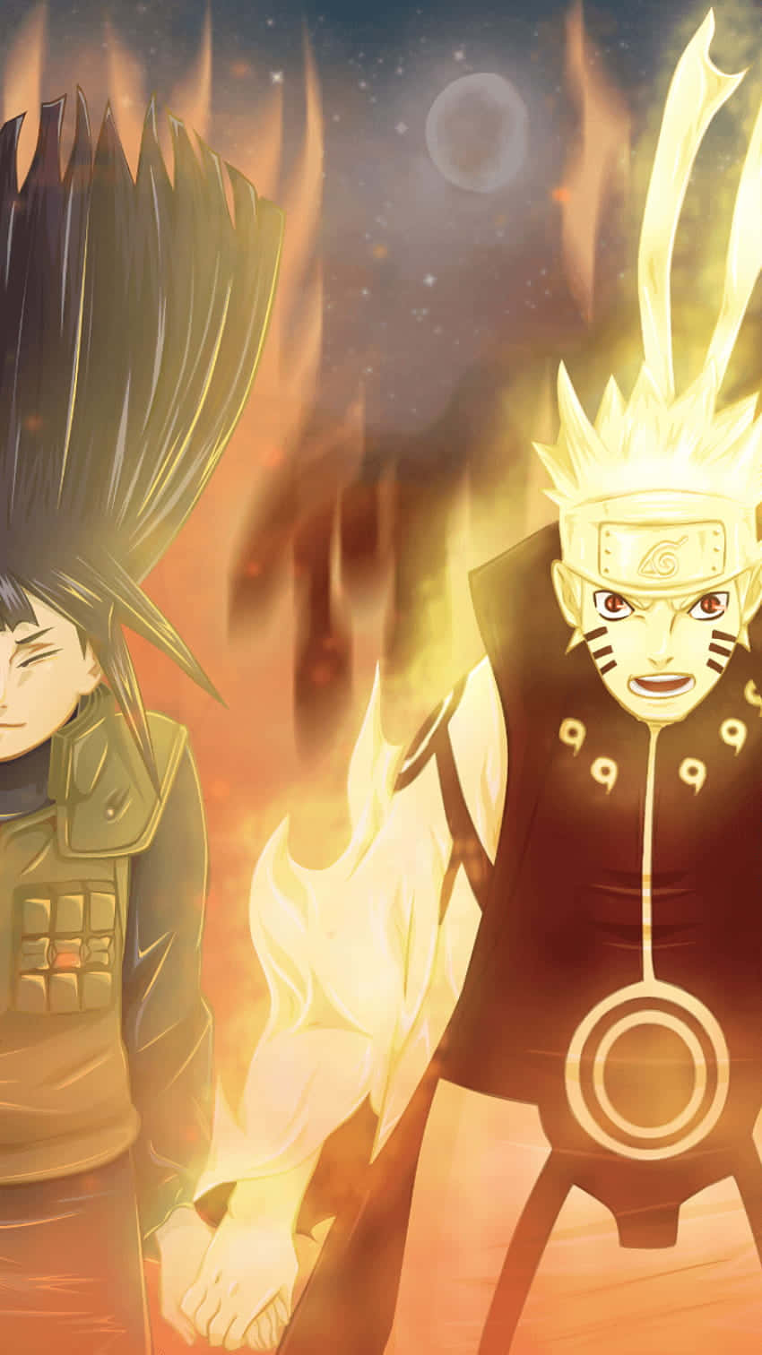 Χαριτωμένη Δύναμη Naruto και Hinata Ταπετσαρία