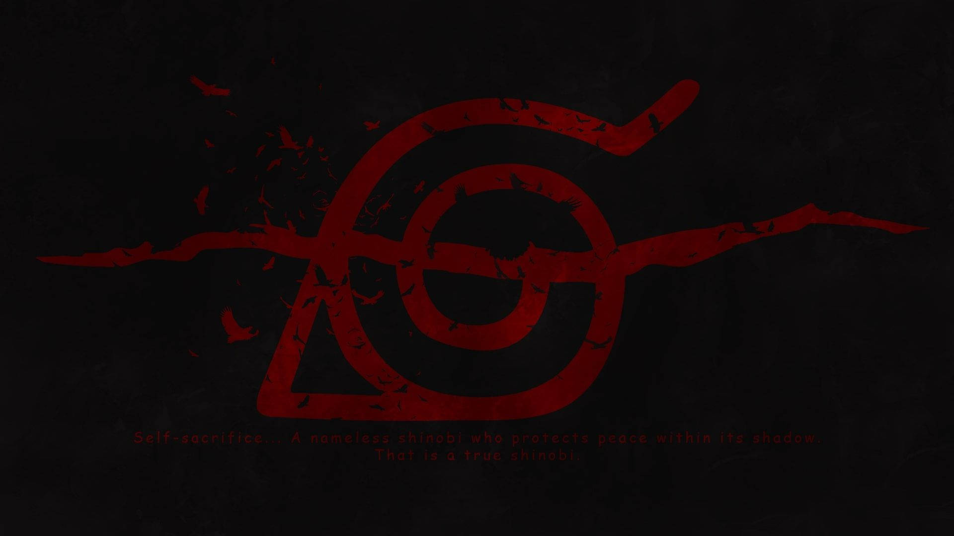 Σύμβολο Naruto Itachi Λογότυπο Ταπετσαρία