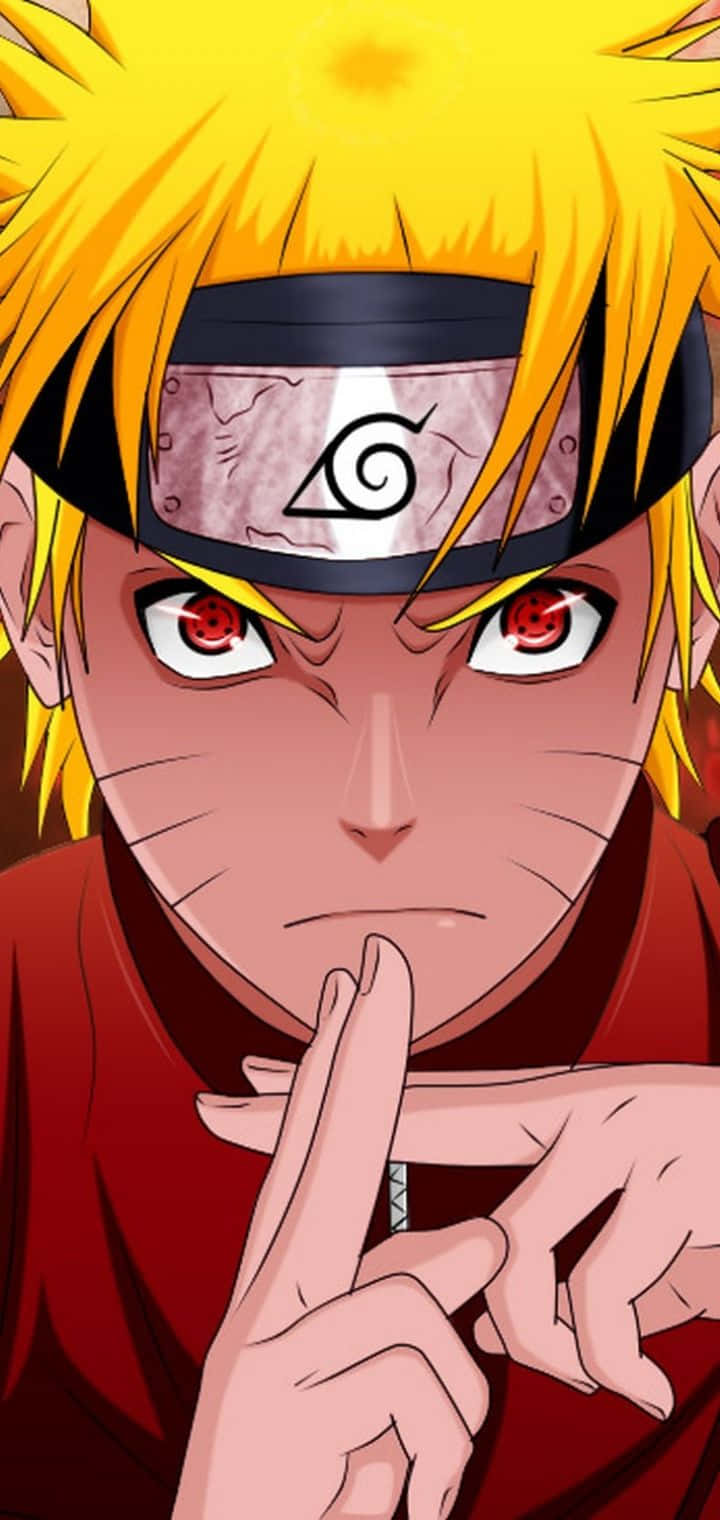 Πρόσωπο Naruto σε Πλήρη Μορφή Kyubi Ταπετσαρία
