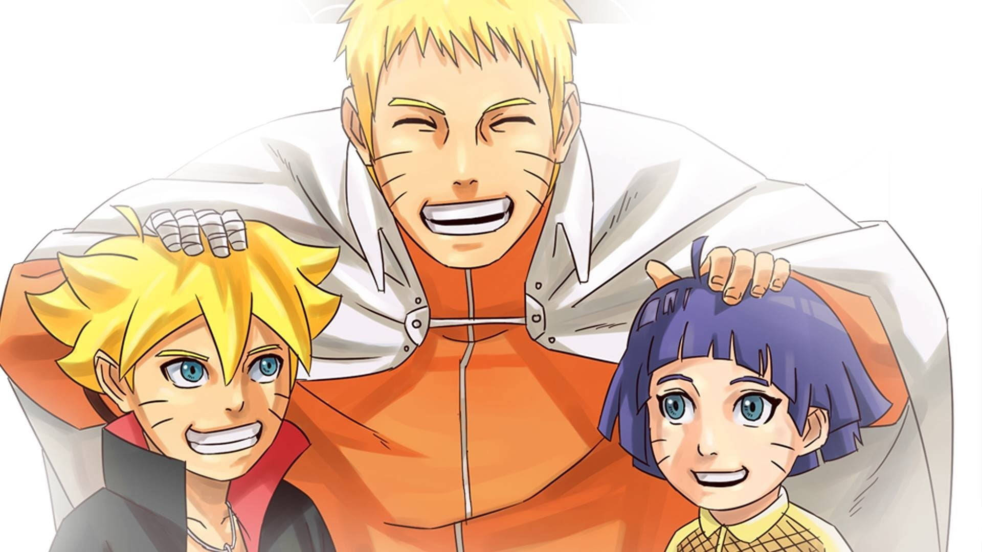 Naruto Live Boruto και Himawari — Cool naruto GIF Ταπετσαρία