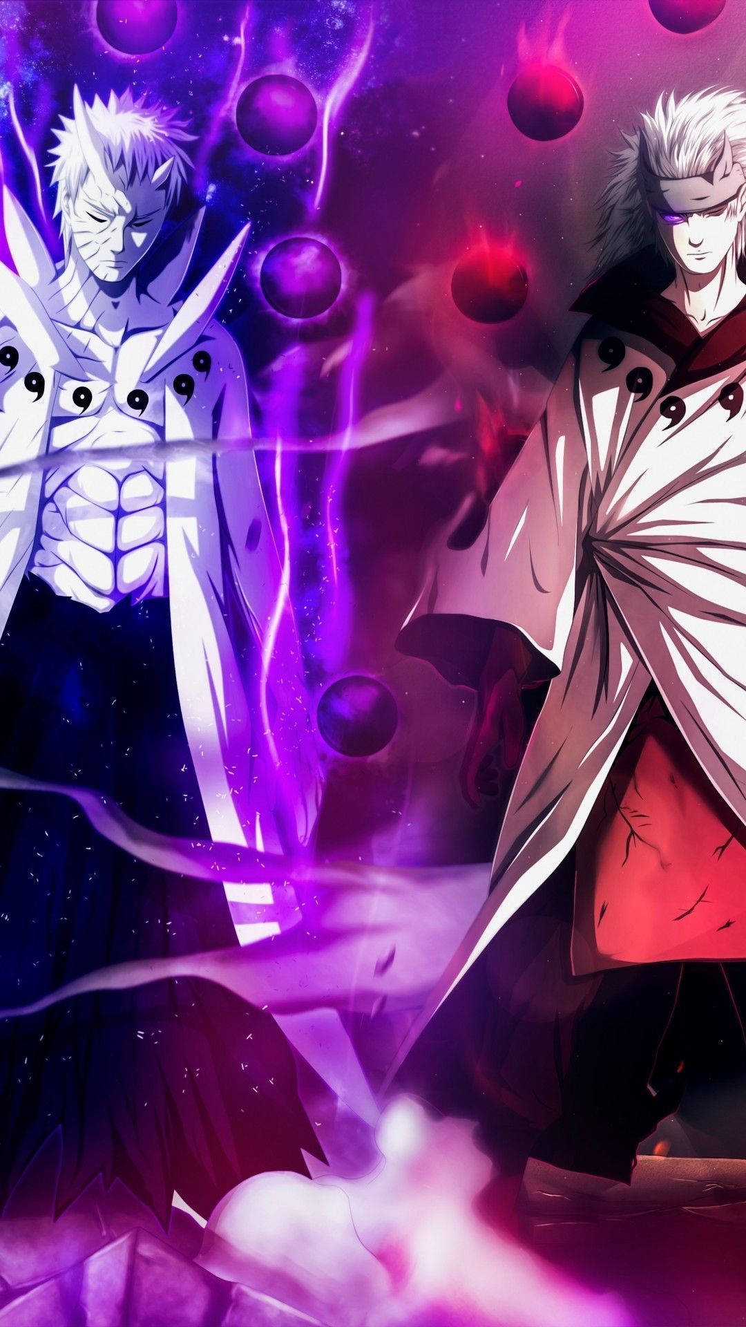Naruto Live Obito και Madara Chakra Ταπετσαρία