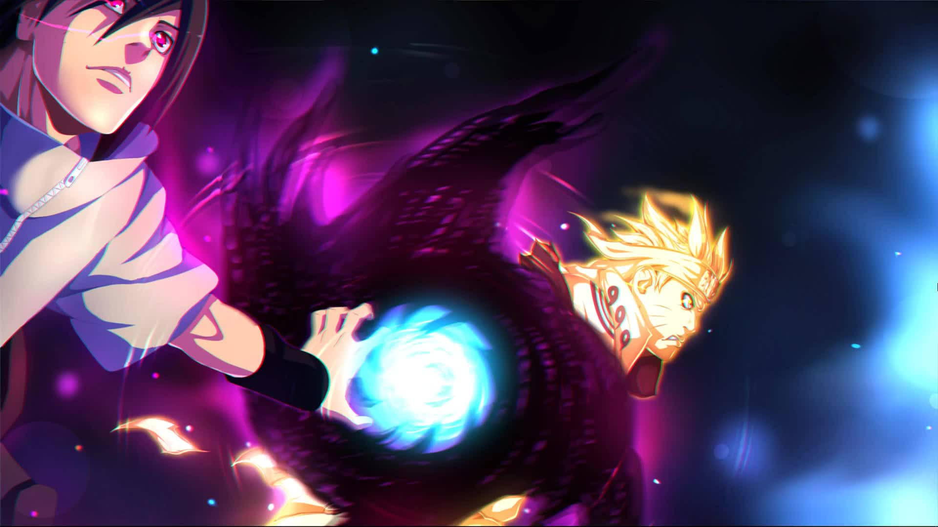 Naruto Live Sasuke Φορτίζοντας Τσάκρα Ταπετσαρία
