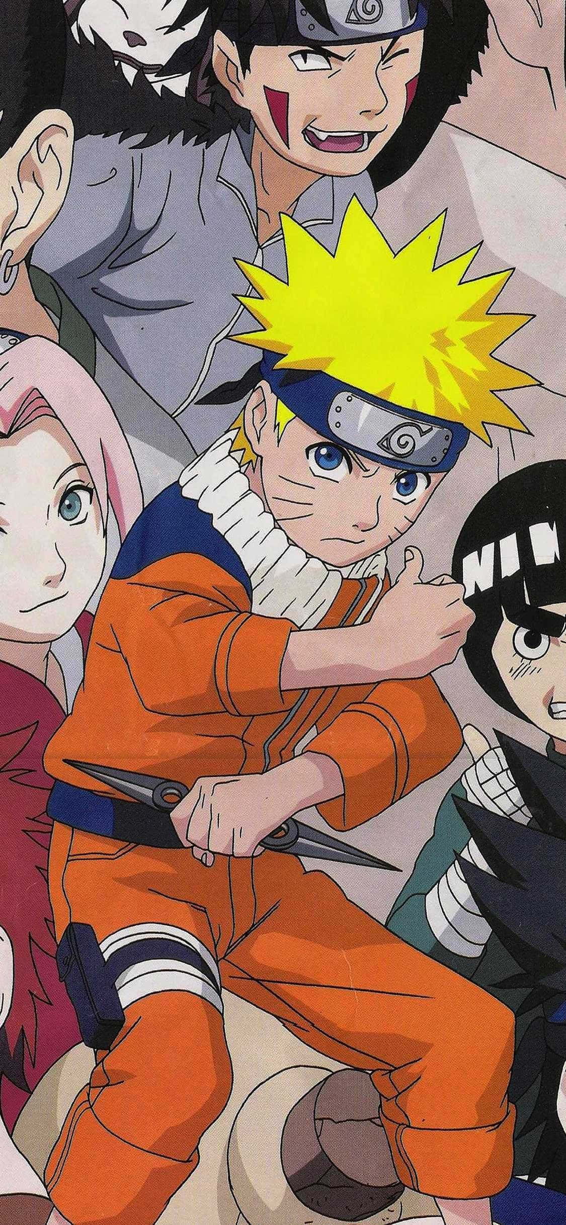 Χαρακτήρες του Naruto Αισθητικό Τηλέφωνο Ταπετσαρία