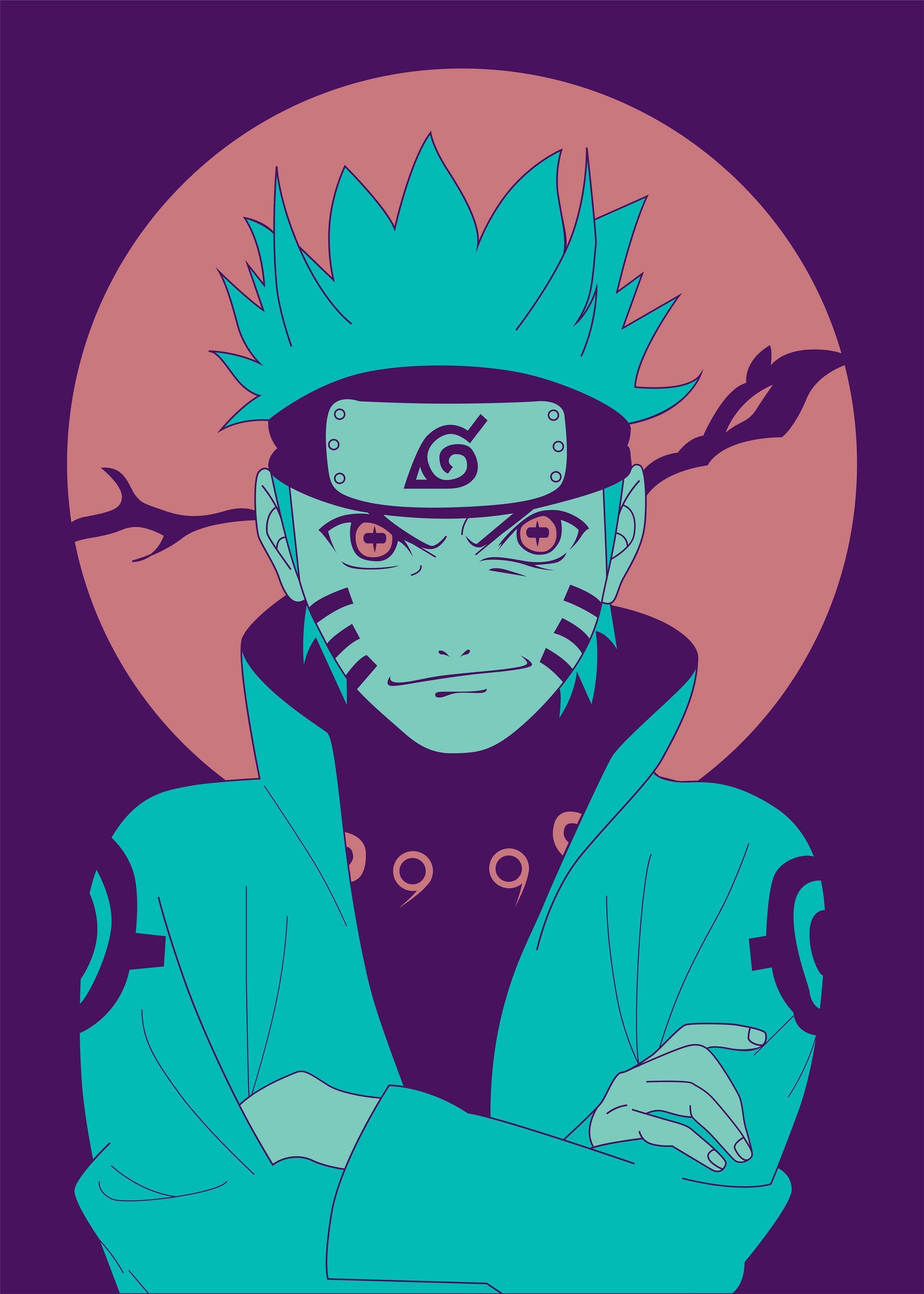 Αφίσα Naruto Sage Mode Ταπετσαρία