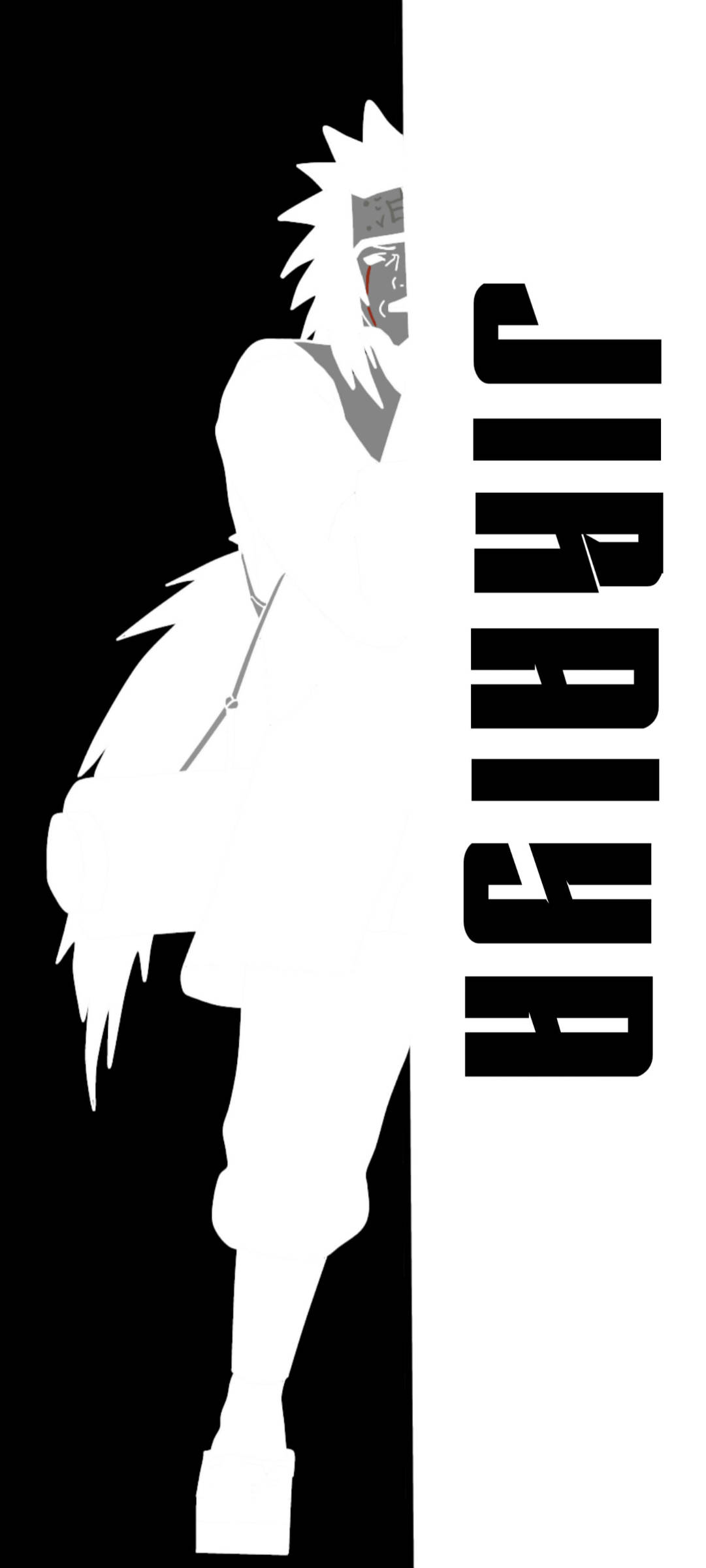 Naruto Μαύρος Θρυλικός Sannin Jiraiya Ταπετσαρία