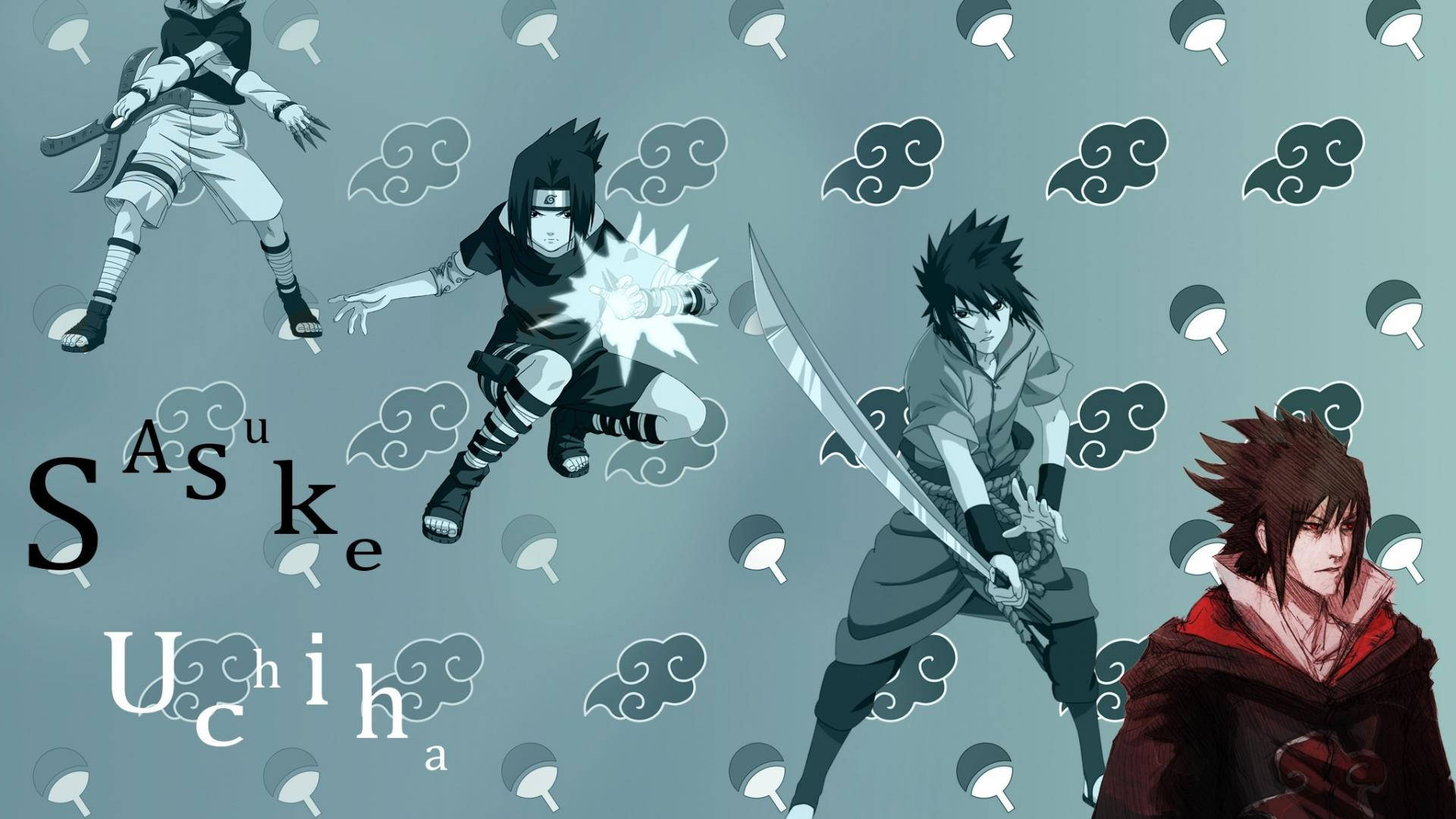 Σύμβολο Naruto με τον Sasuke Ταπετσαρία