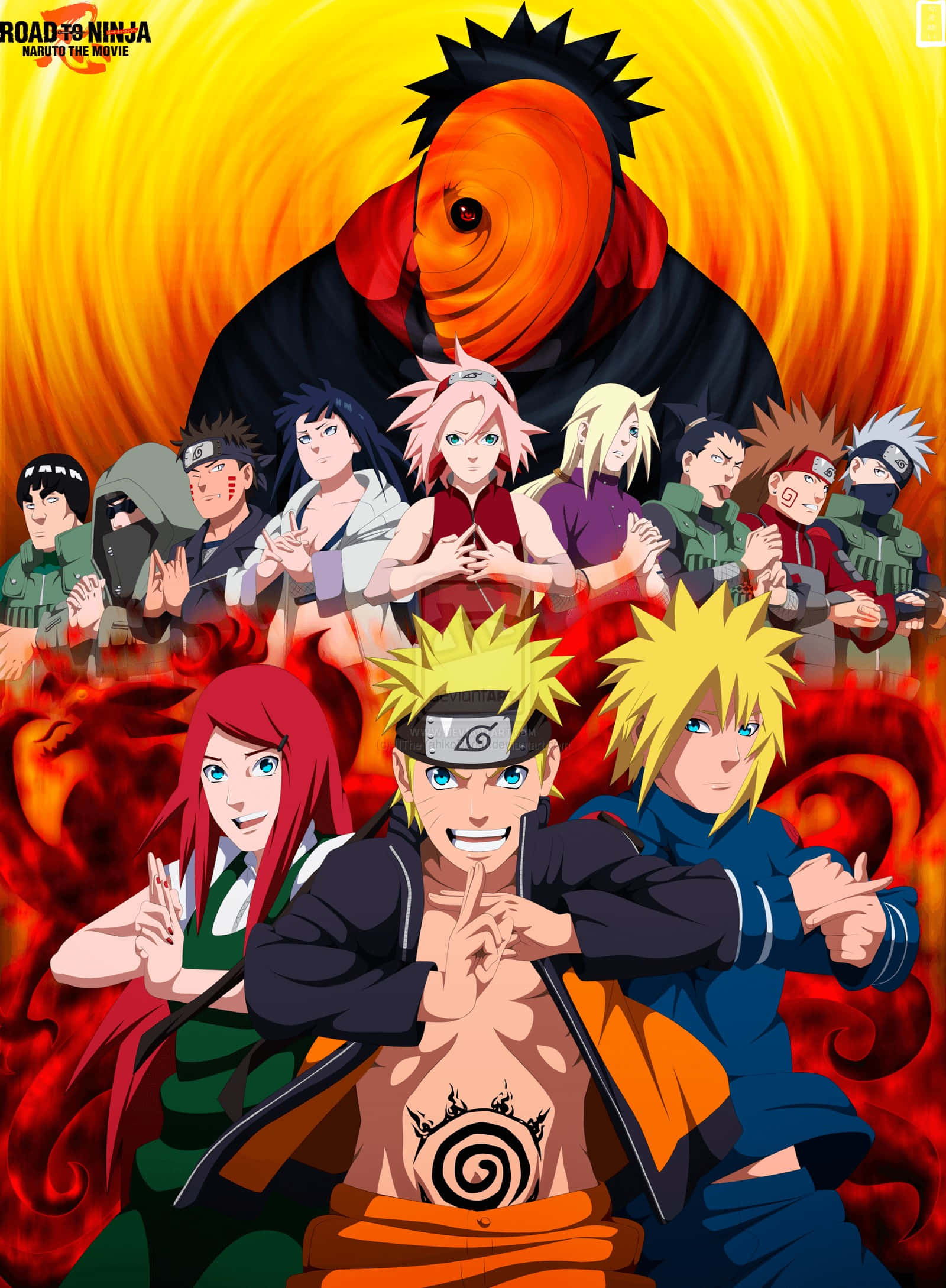 Naruto Shippuden Ταινία Road To Ninja Manga Ταπετσαρία