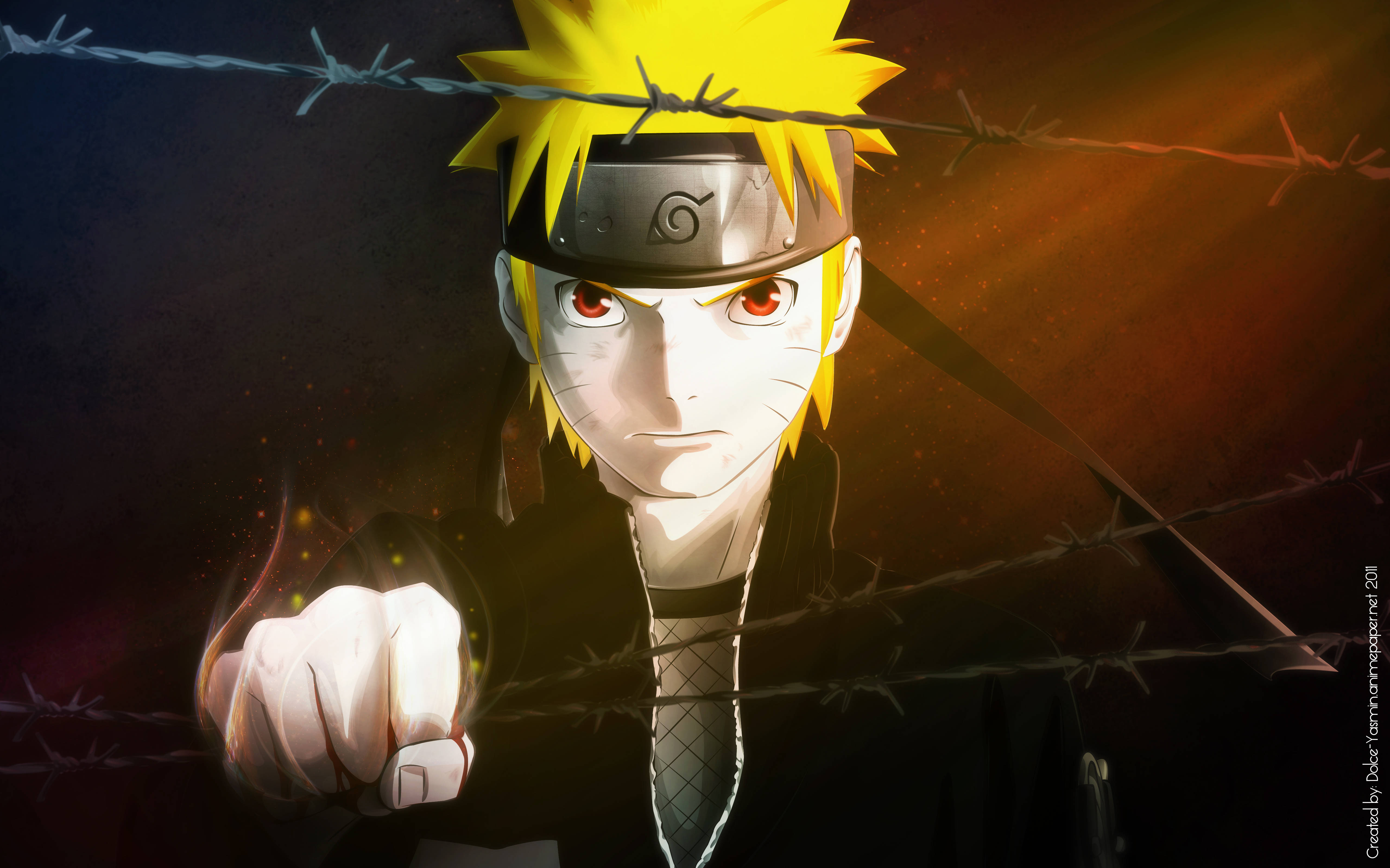 Naruto Uzumaki Συρματόπλεγμα Ταπετσαρία
