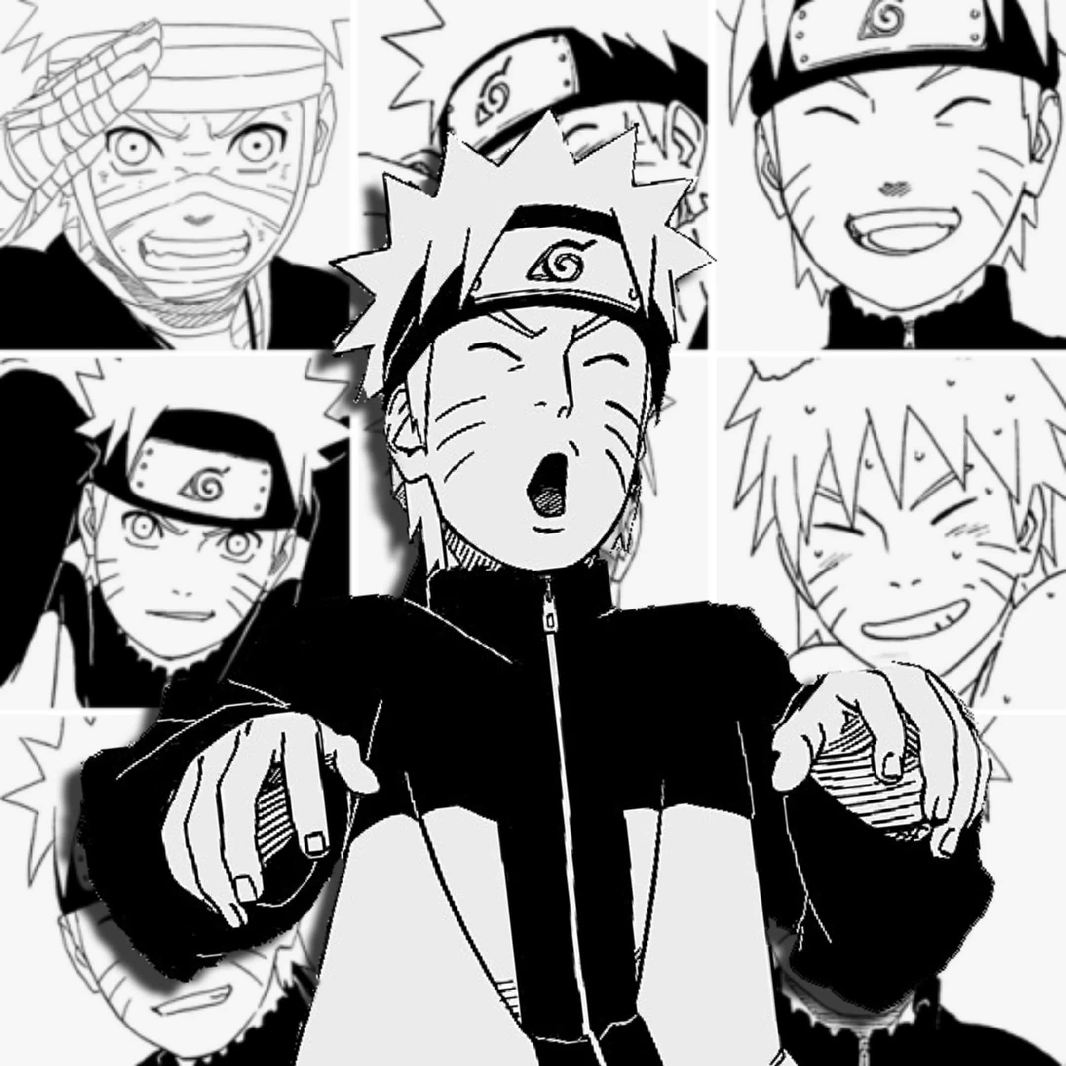 Ο Naruto Uzumaki του Χωριού των Φύλλων Ταπετσαρία