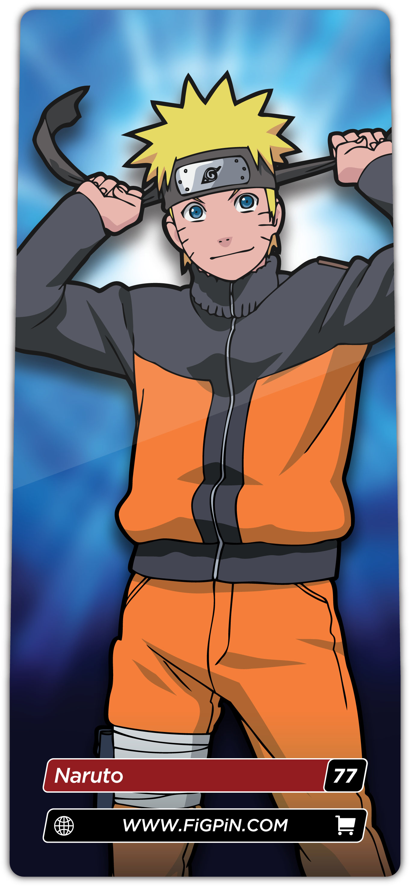 Συλλεκτική Καρφίτσα Φιγούρας Naruto Uzumaki Ταπετσαρία