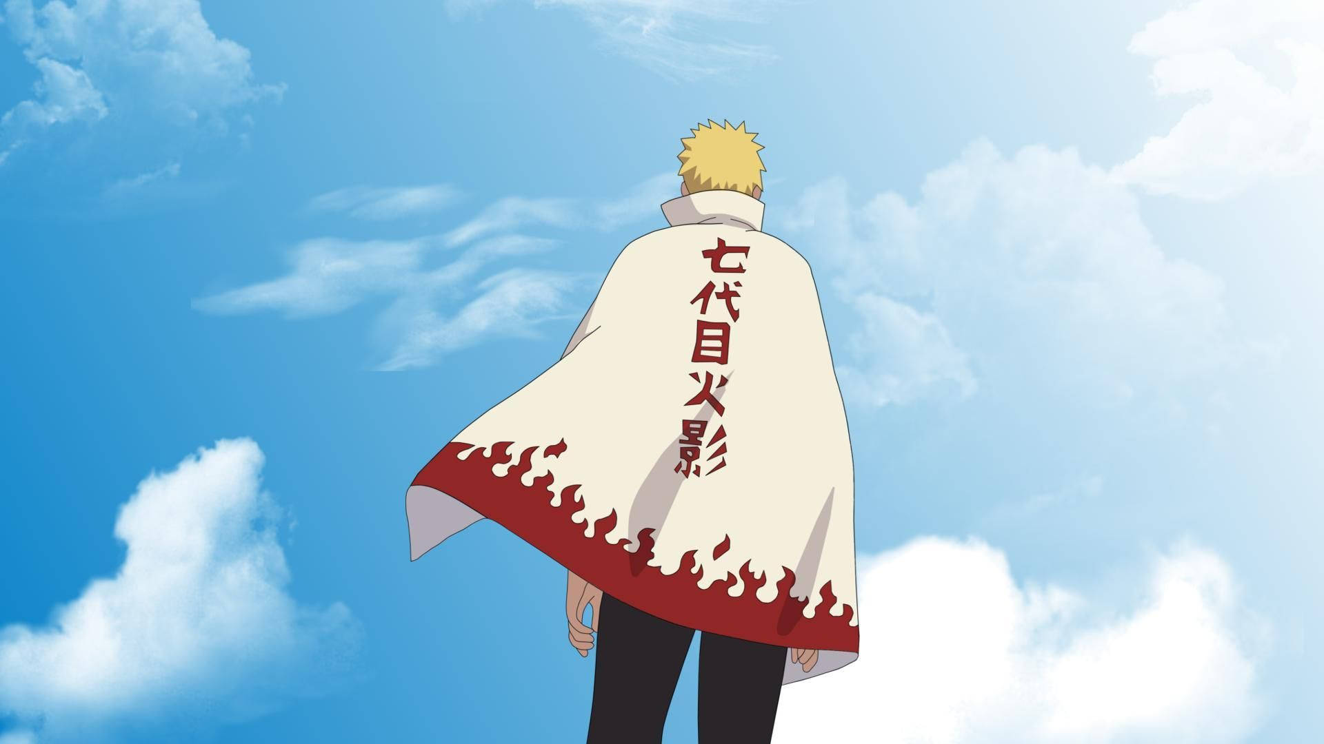 Naruto Uzumaki με τη Στολή Hokage Ταπετσαρία
