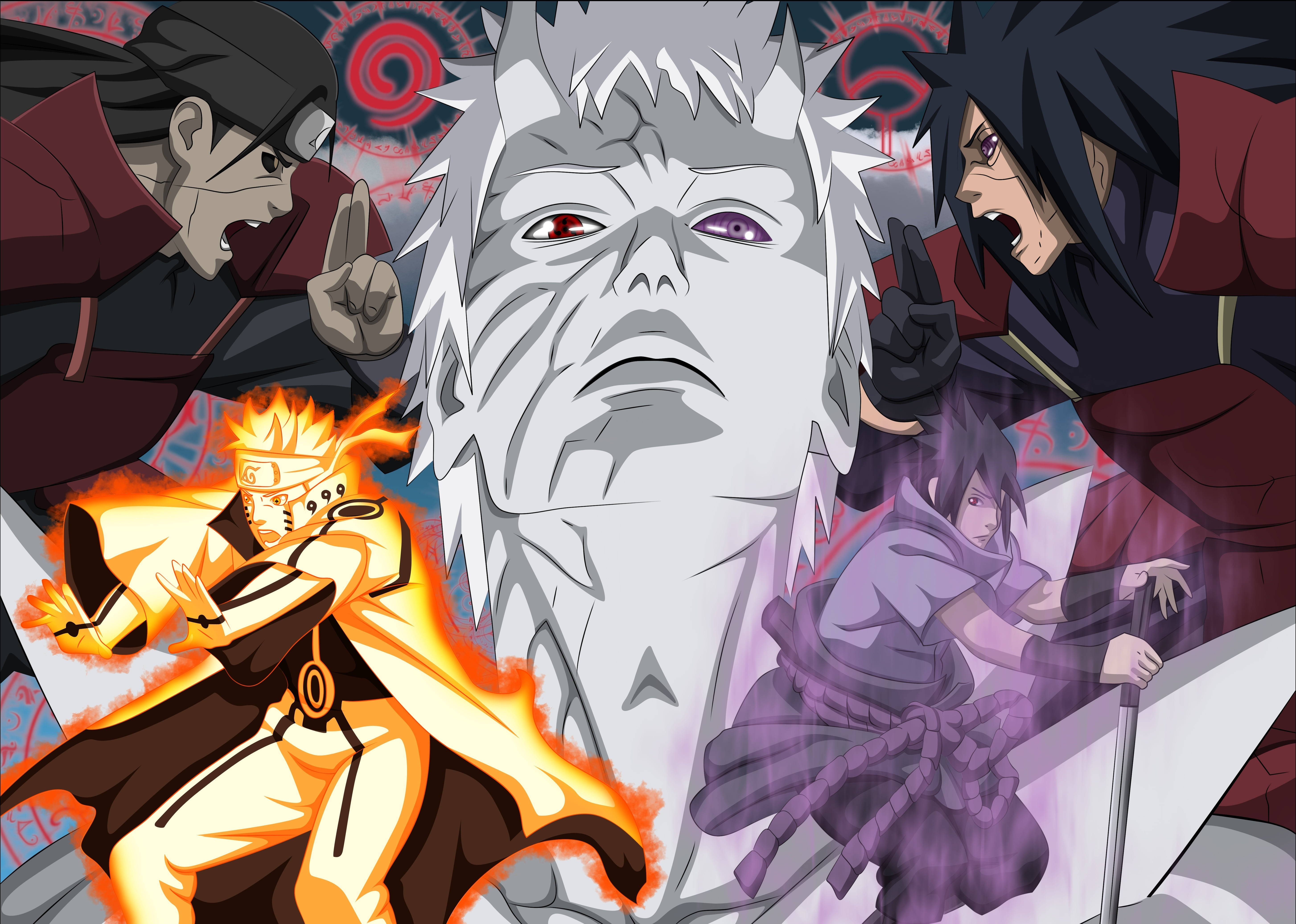 Αφίσα Naruto Πρώτης Γενιάς Ταπετσαρία