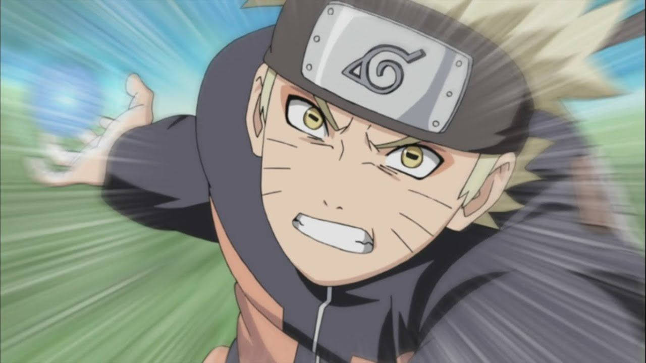 Naruto Θυμωμένος σε Δράση Ταπετσαρία