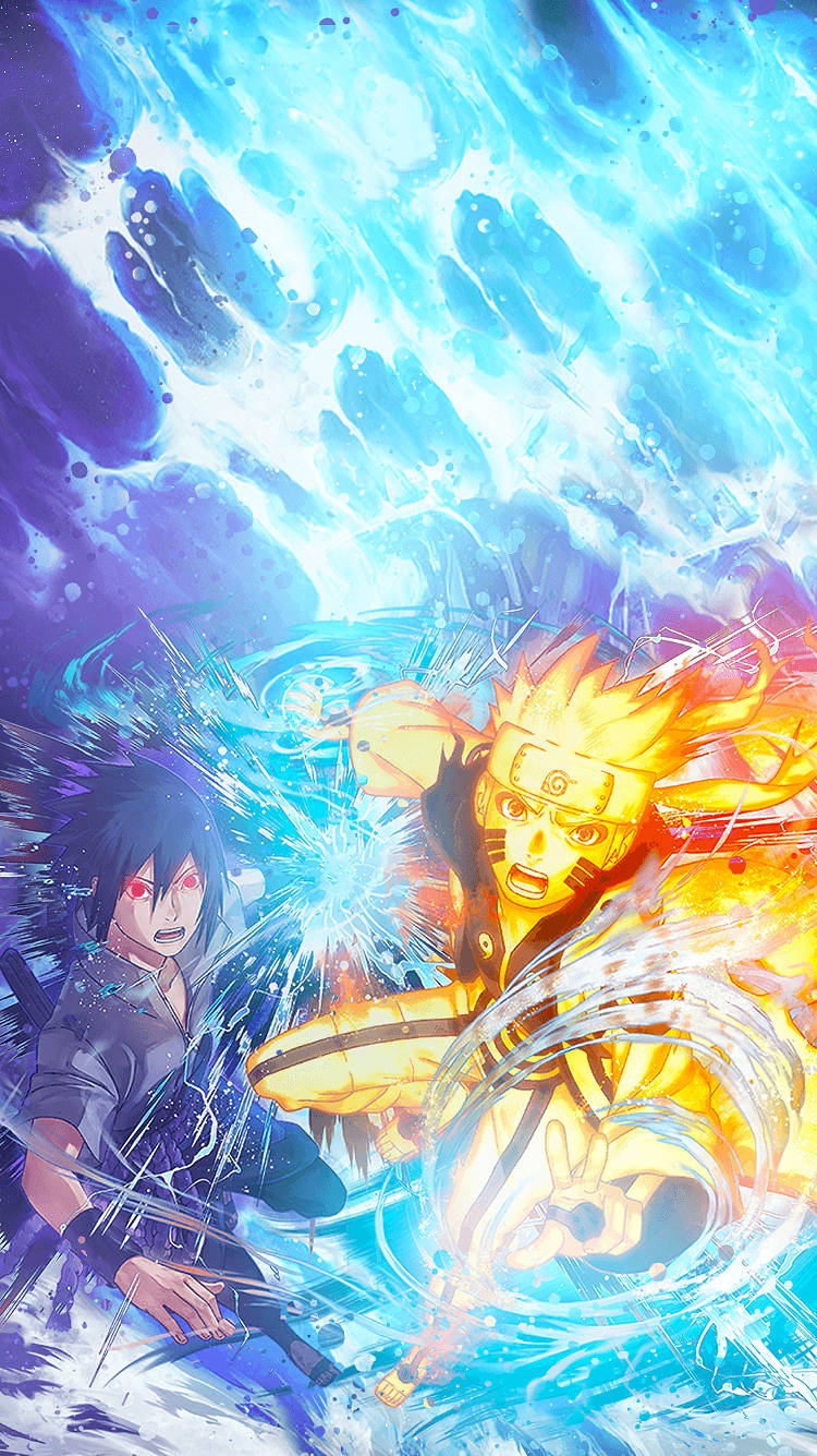 Φλογερό Naruto Τηλέφωνο Ταπετσαρία
