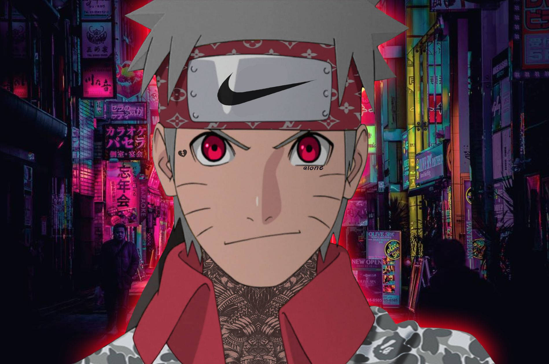 Naruto με Urban Στυλ και Στάση Ταπετσαρία