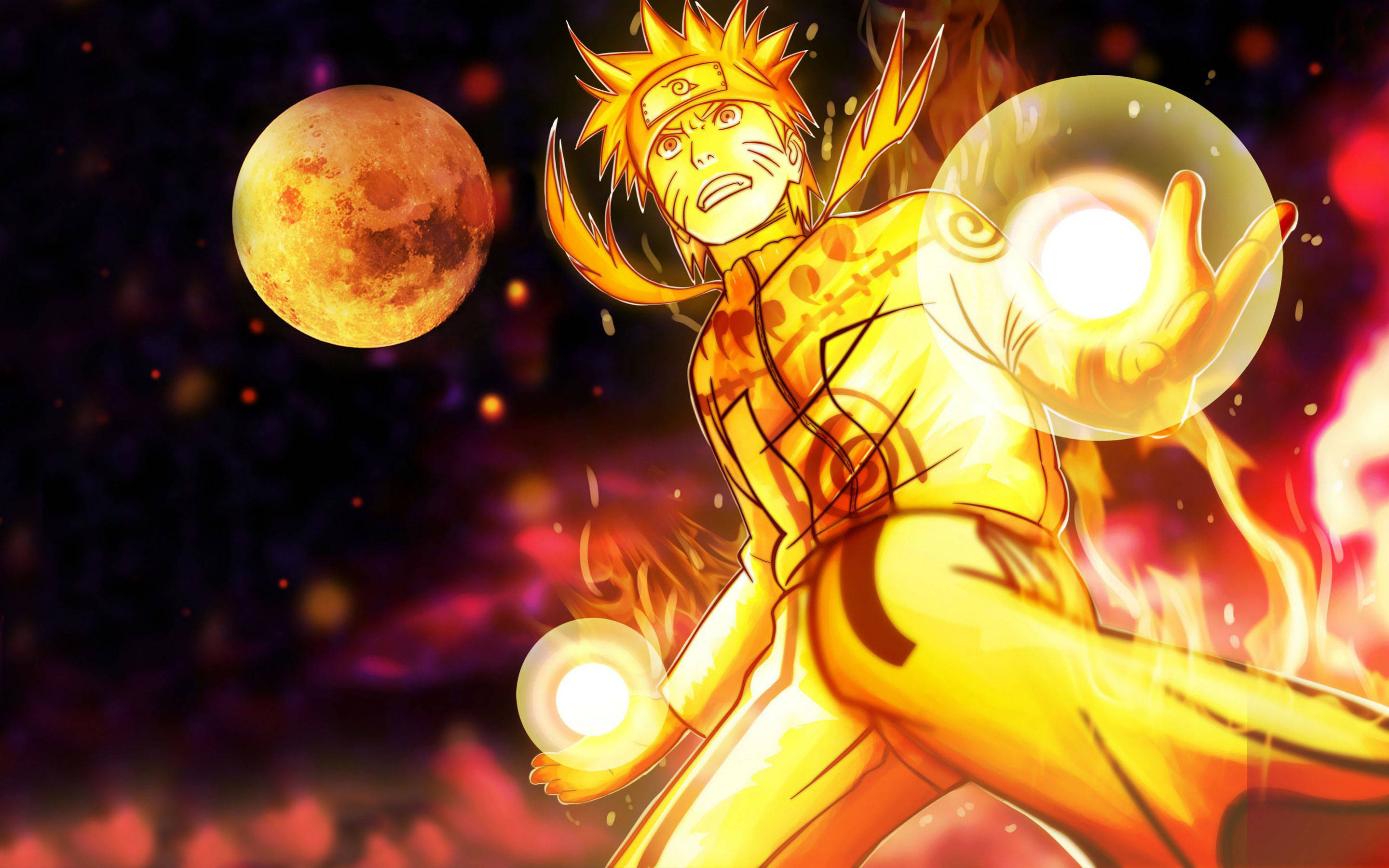 Naruto σε λειτουργία Chakra iPad Ταπετσαρία