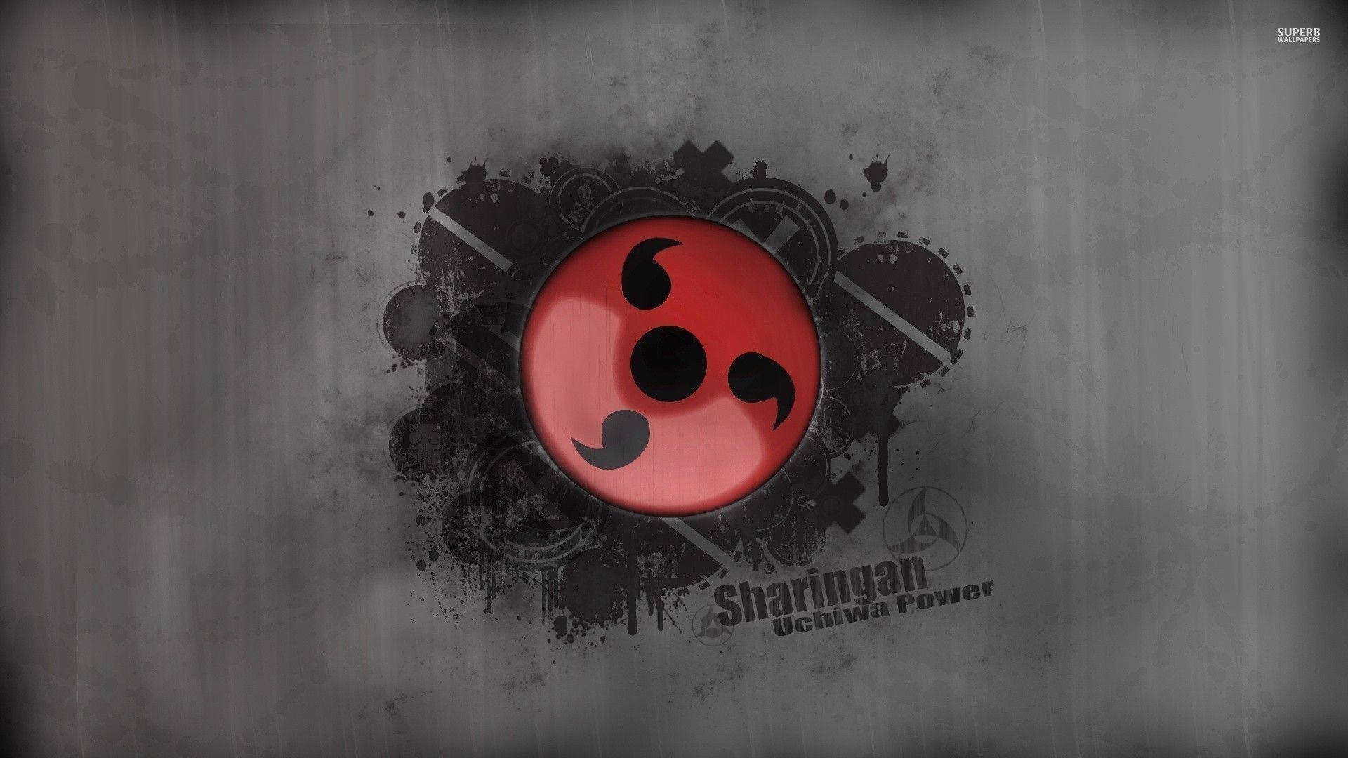 Naruto Σύμβολο Sharingan Ταπετσαρία