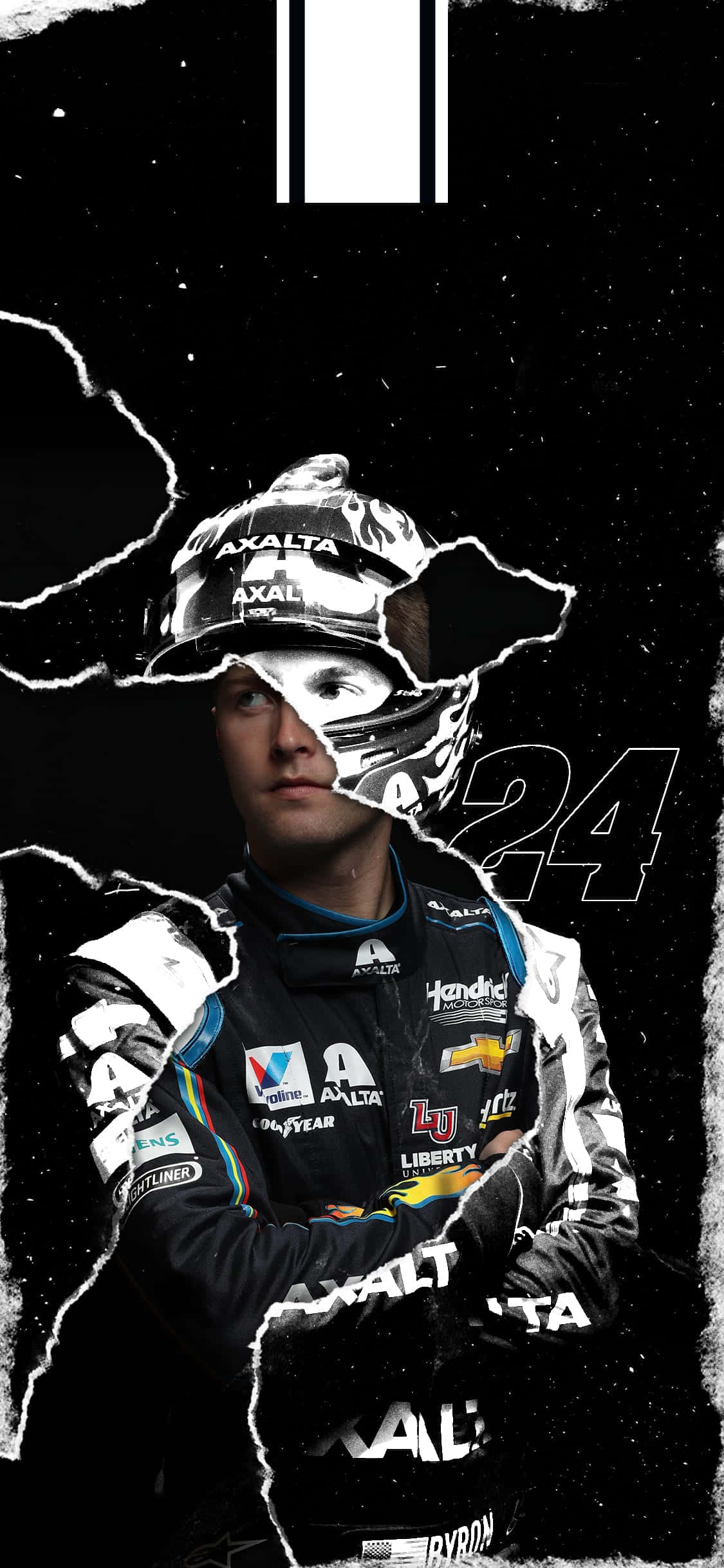Αποκτήστε ανταγωνιστικό πλεονέκτημα με το NASCAR iPhone Ταπετσαρία
