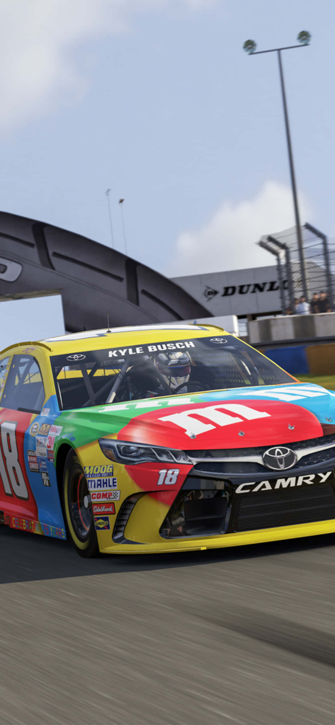 Δείξτε το πάθος σας για το NASCAR με το Nascar iPhone Ταπετσαρία