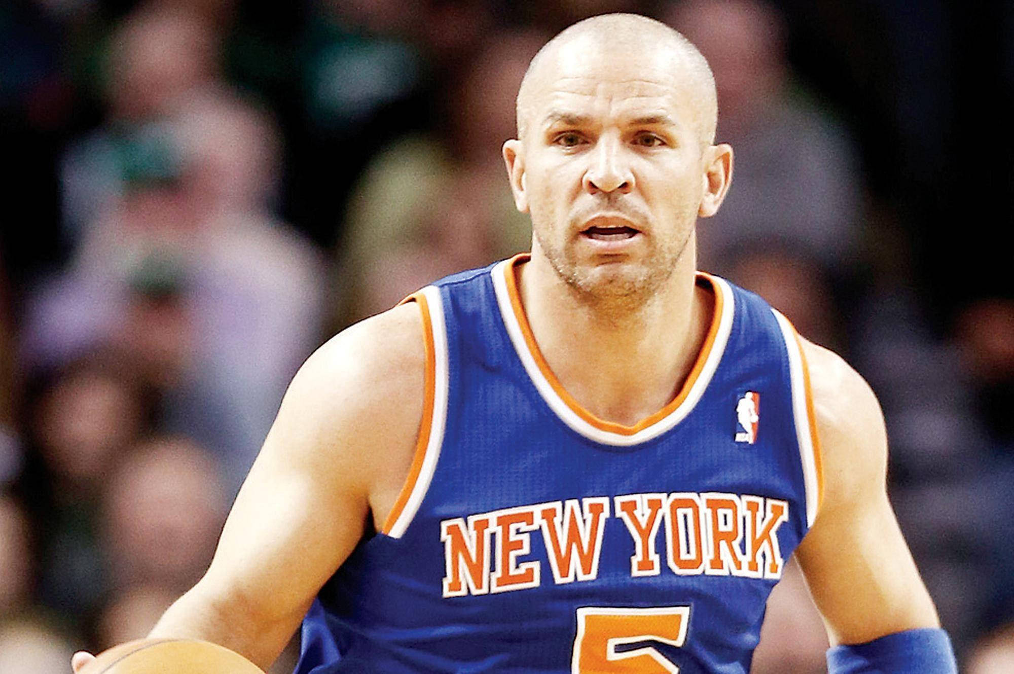 NBA Παίκτης Τζέισον Κιντ Έκπληκτο Βλέμμα Ταπετσαρία