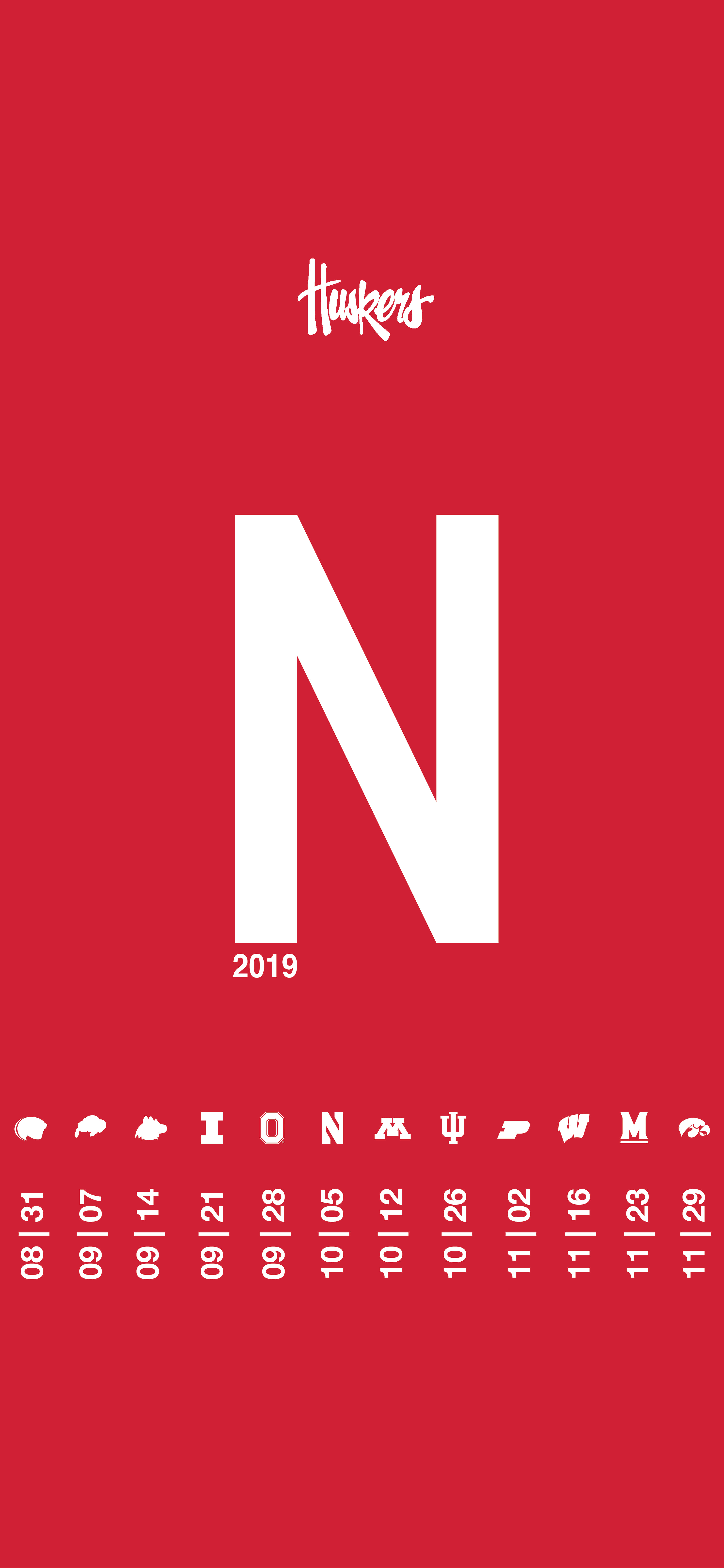 Περήφανοι Οπαδοί των Nebraska Huskers Ταπετσαρία