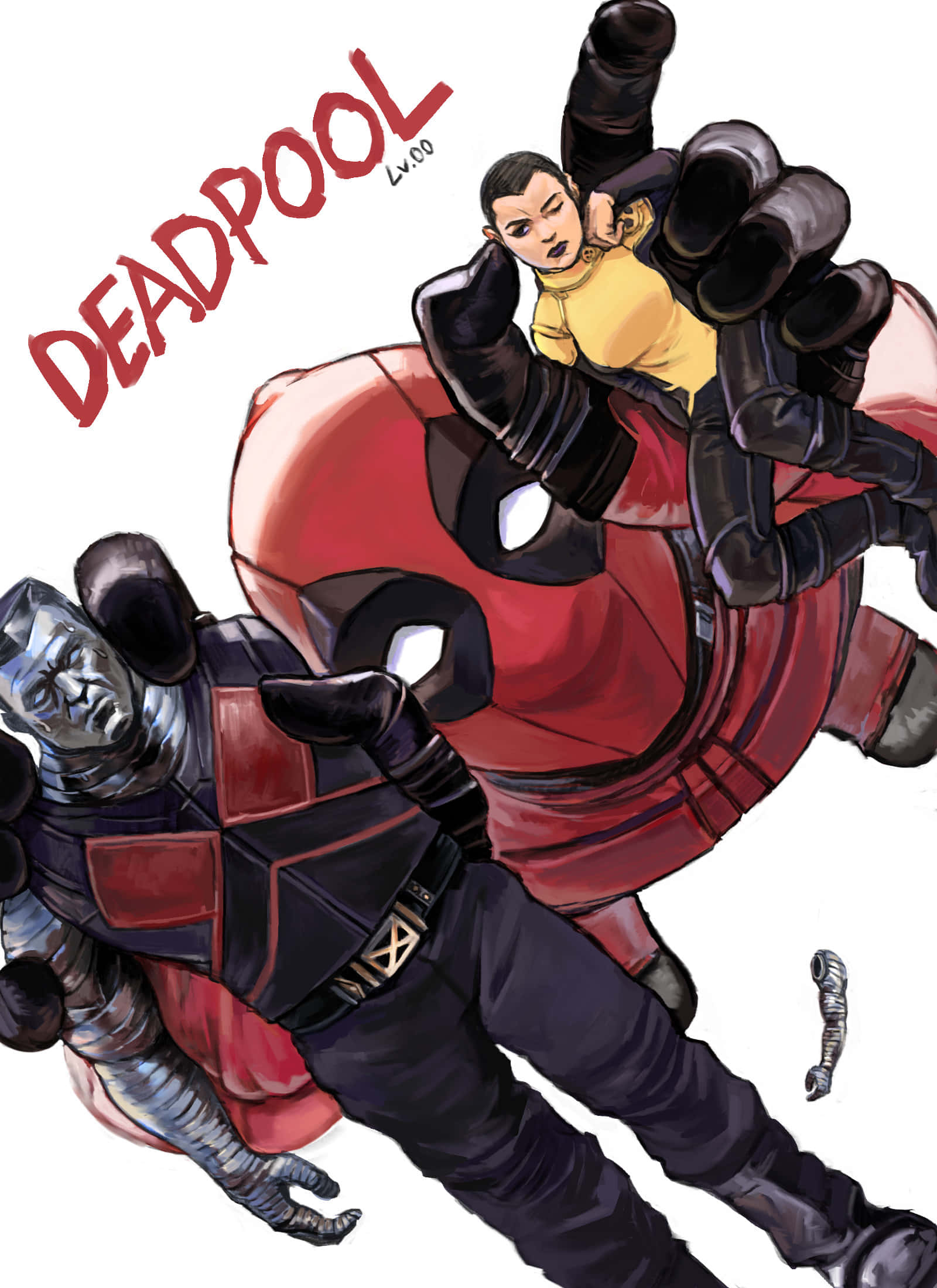 Negasonic Teenage Warhead σε Δράση Ταπετσαρία