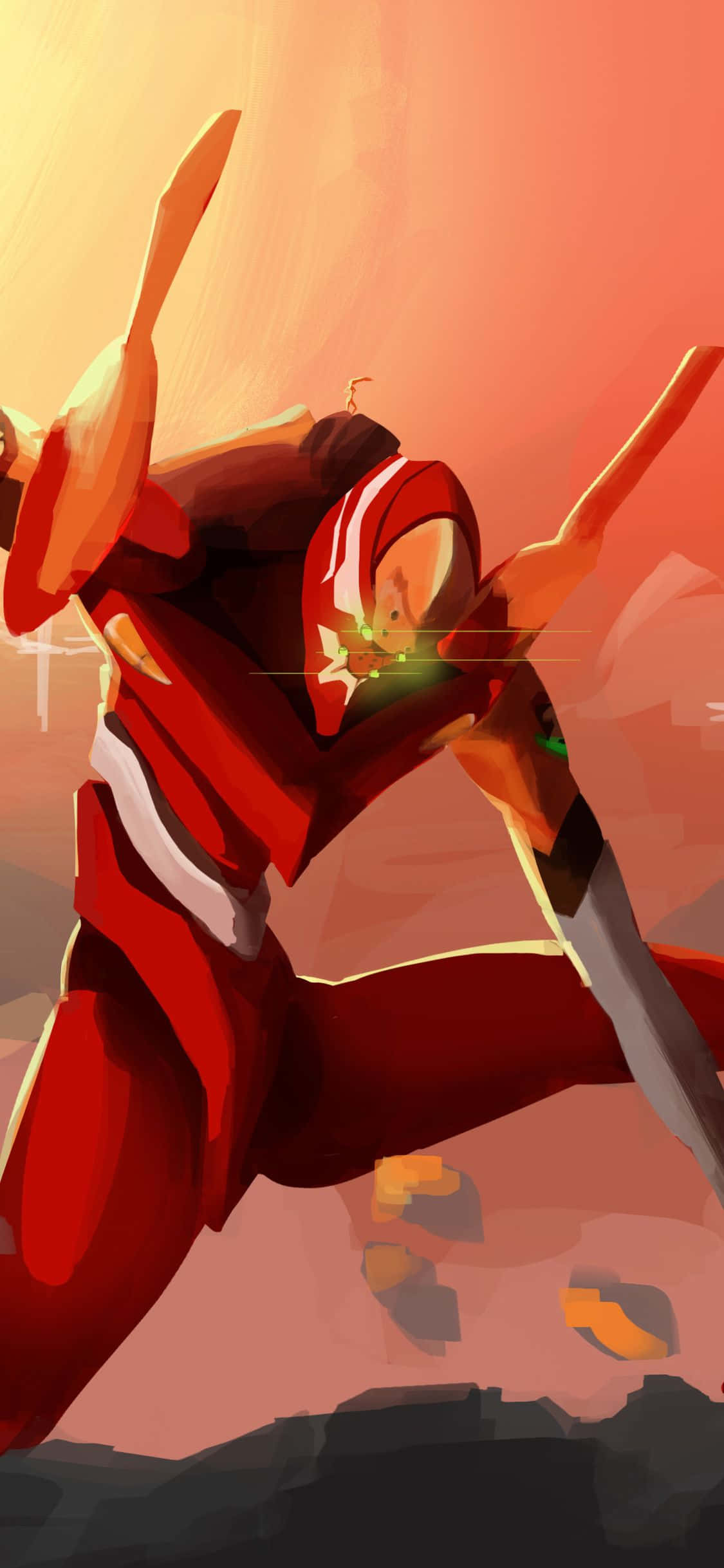 Δείξε την αφοσίωσή σου με το Neon Genesis Evangelion iPhone Ταπετσαρία