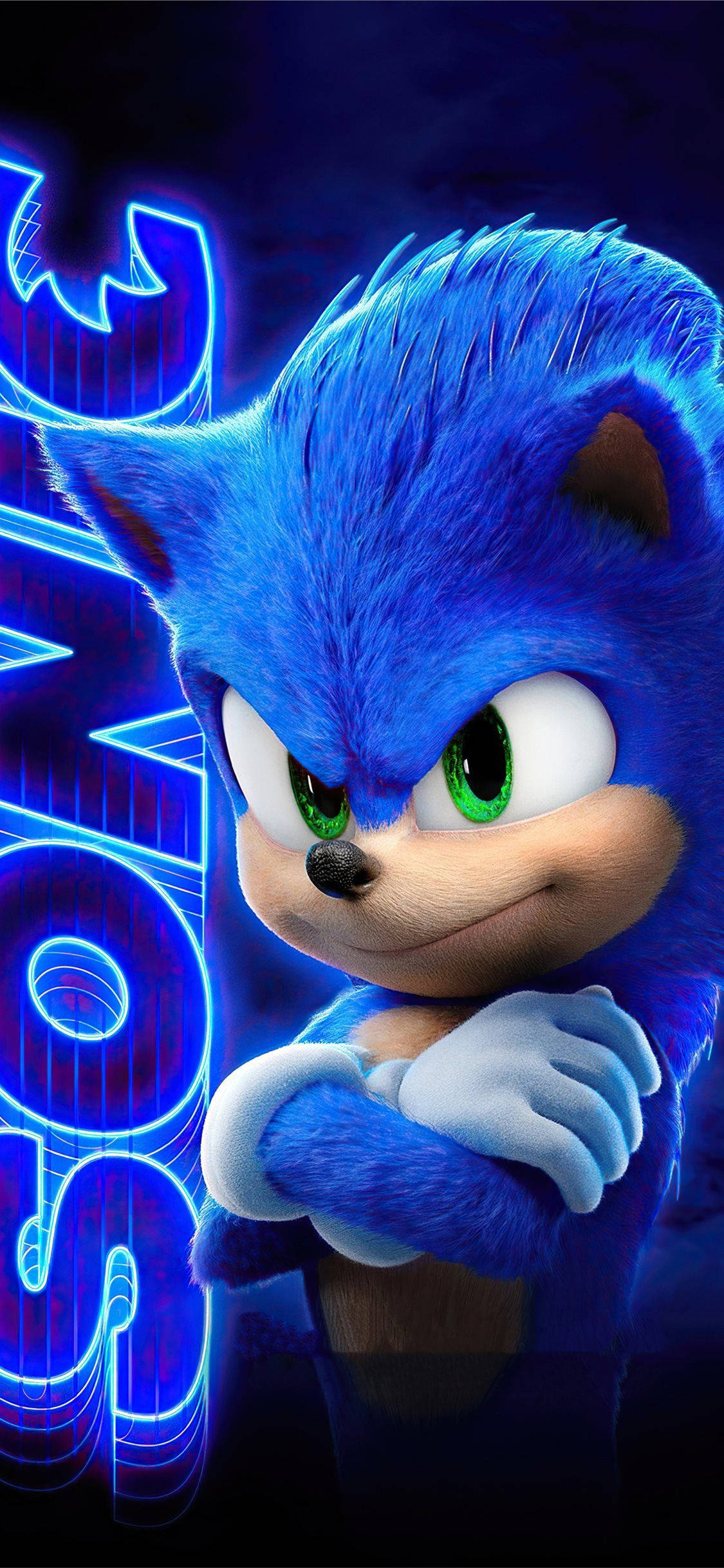 Neon κινητό Sonic The Hedgehog Ταπετσαρία