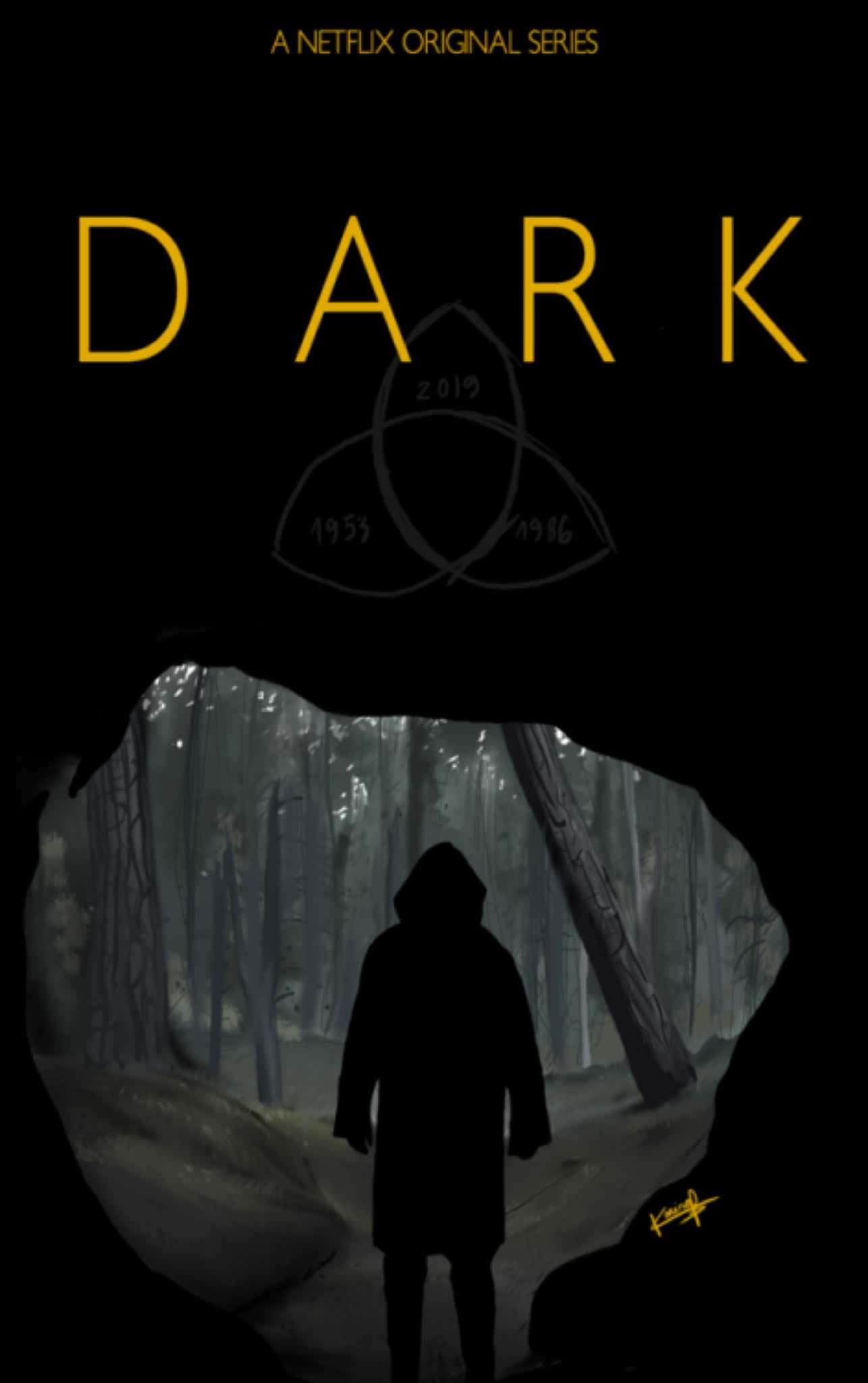 Σκοτεινή Αφίσα Netflix Original Ταπετσαρία