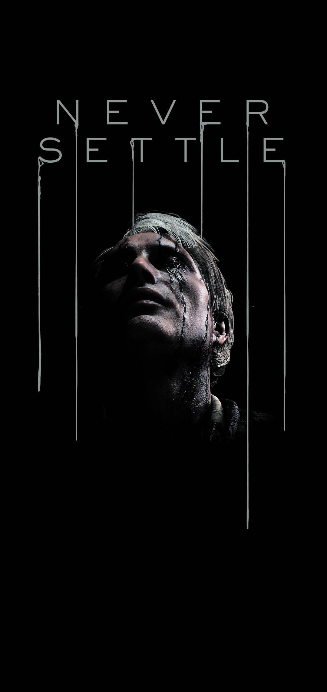 Never Settle Death Stranding Ταπετσαρία