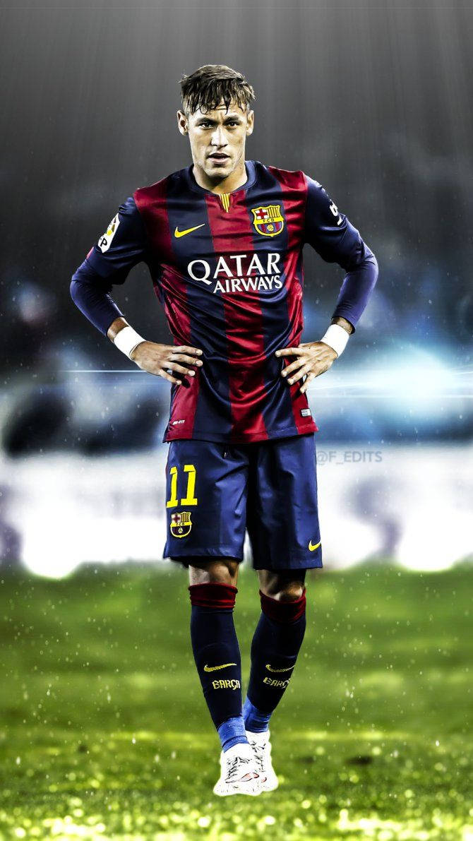Neymar, Ποδοσφαιριστής της Μπαρτσελόνα Νο. 11 Ταπετσαρία