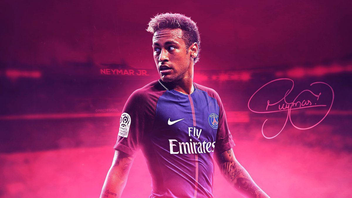 Ο Neymar επιδεικνύει την ικανότητα και το στιλ του με ένα εντυπωσιακό ροζ κοστούμι. Ταπετσαρία